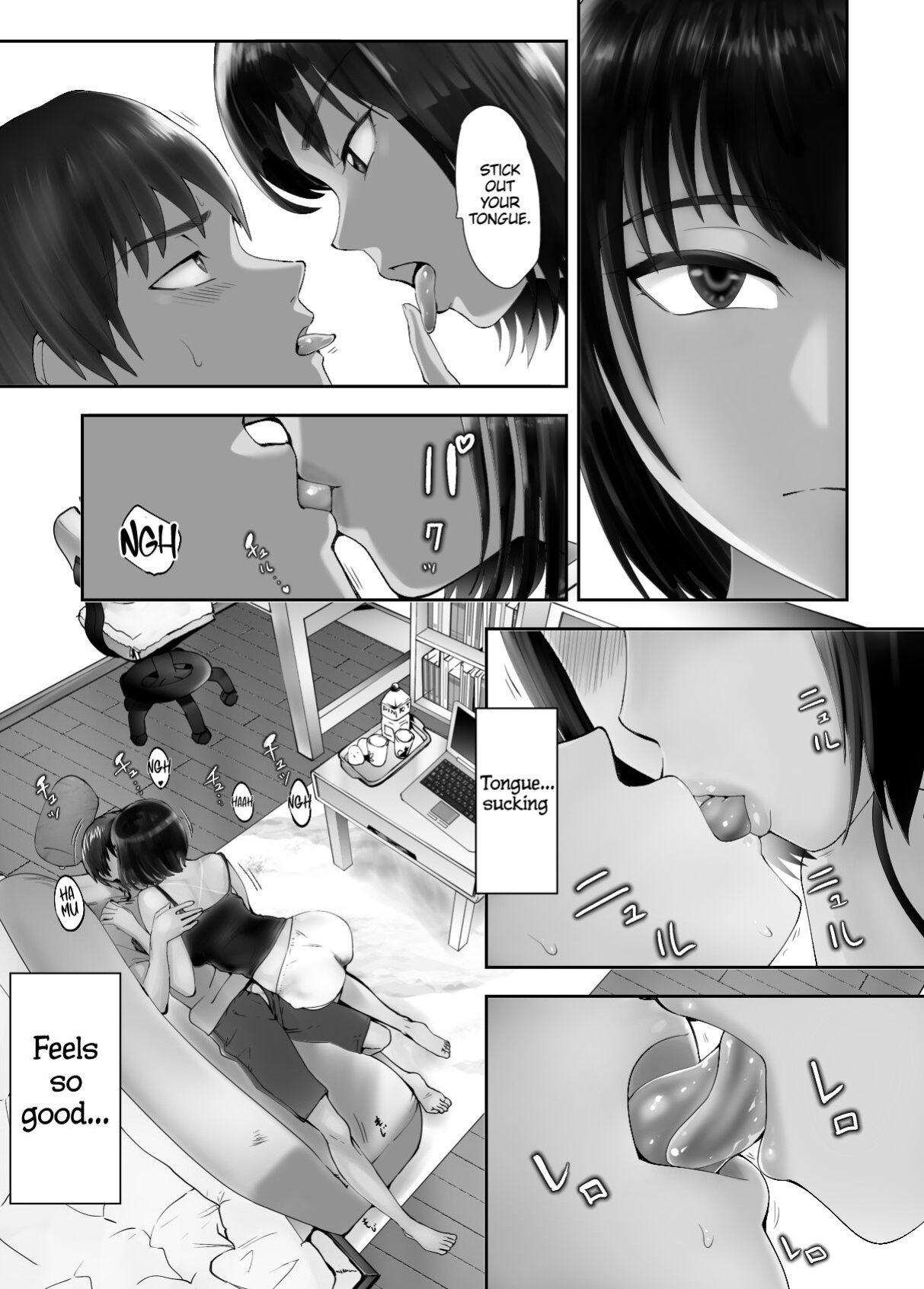 [Pink Sakuhin Okiba (Pink Taro)] Osananajimi ga Mama to Yatte Imasu. 5 | My Childhood Friend is Doing It with My Mom. 5 [LoF]
