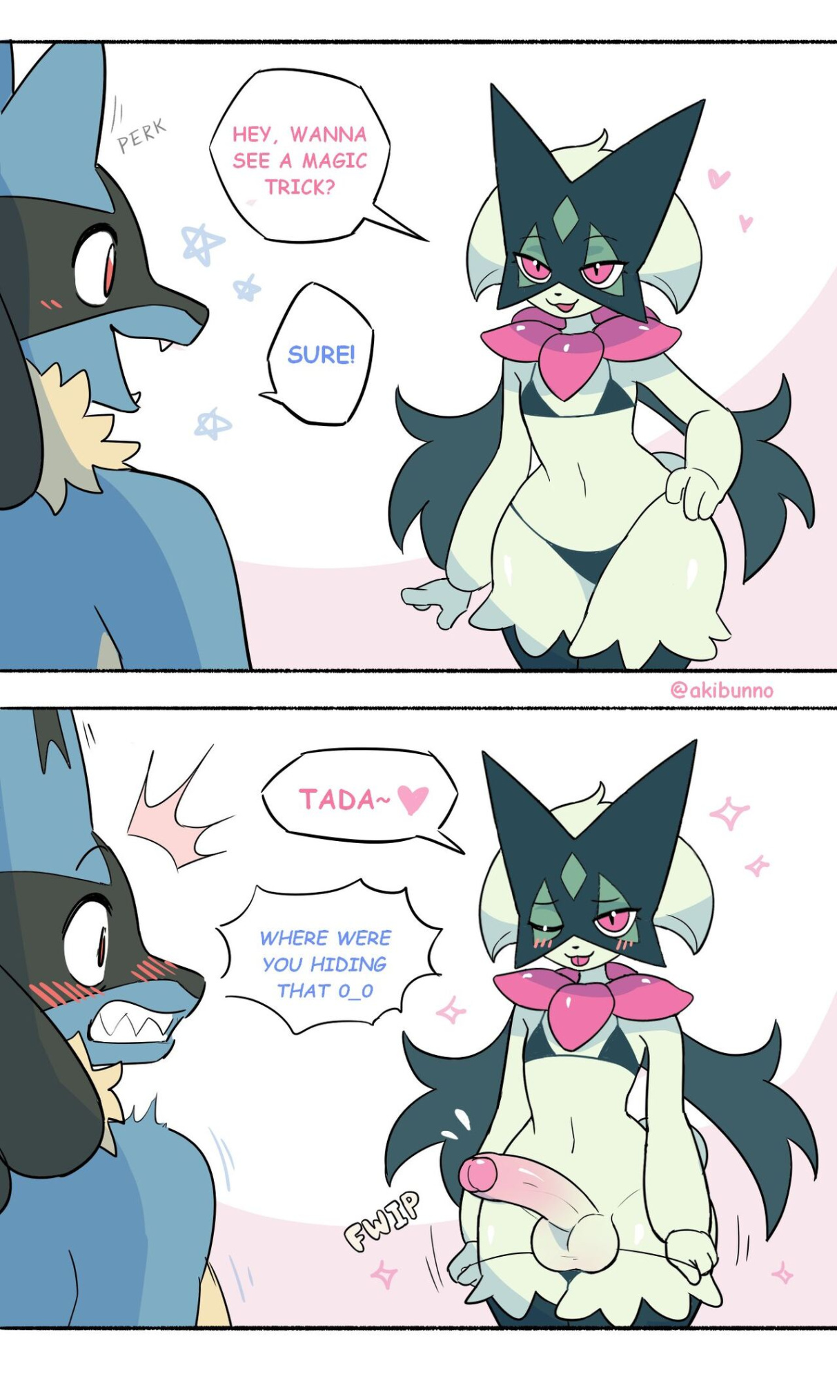 [AkiBun] Meowscarada's Magic Trick