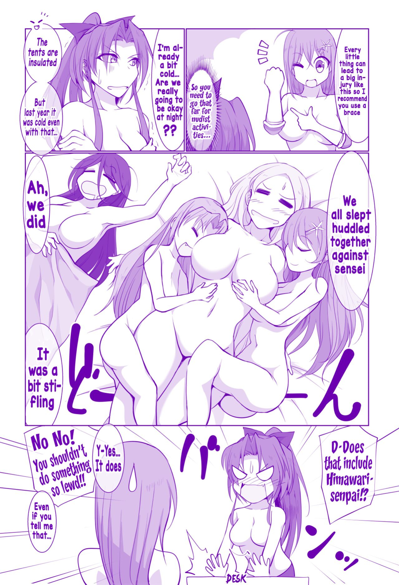 [Takenoko Maru] Zenrabu ni Youkoso! | Welcome to the Nudist Club!