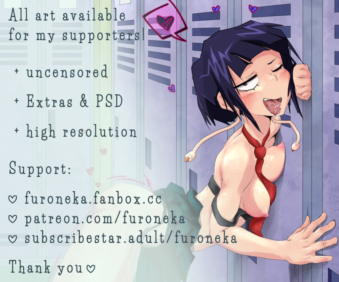 [FuroNeka] Kinky Quirks pt.3 (Boku no Hero Academia)
