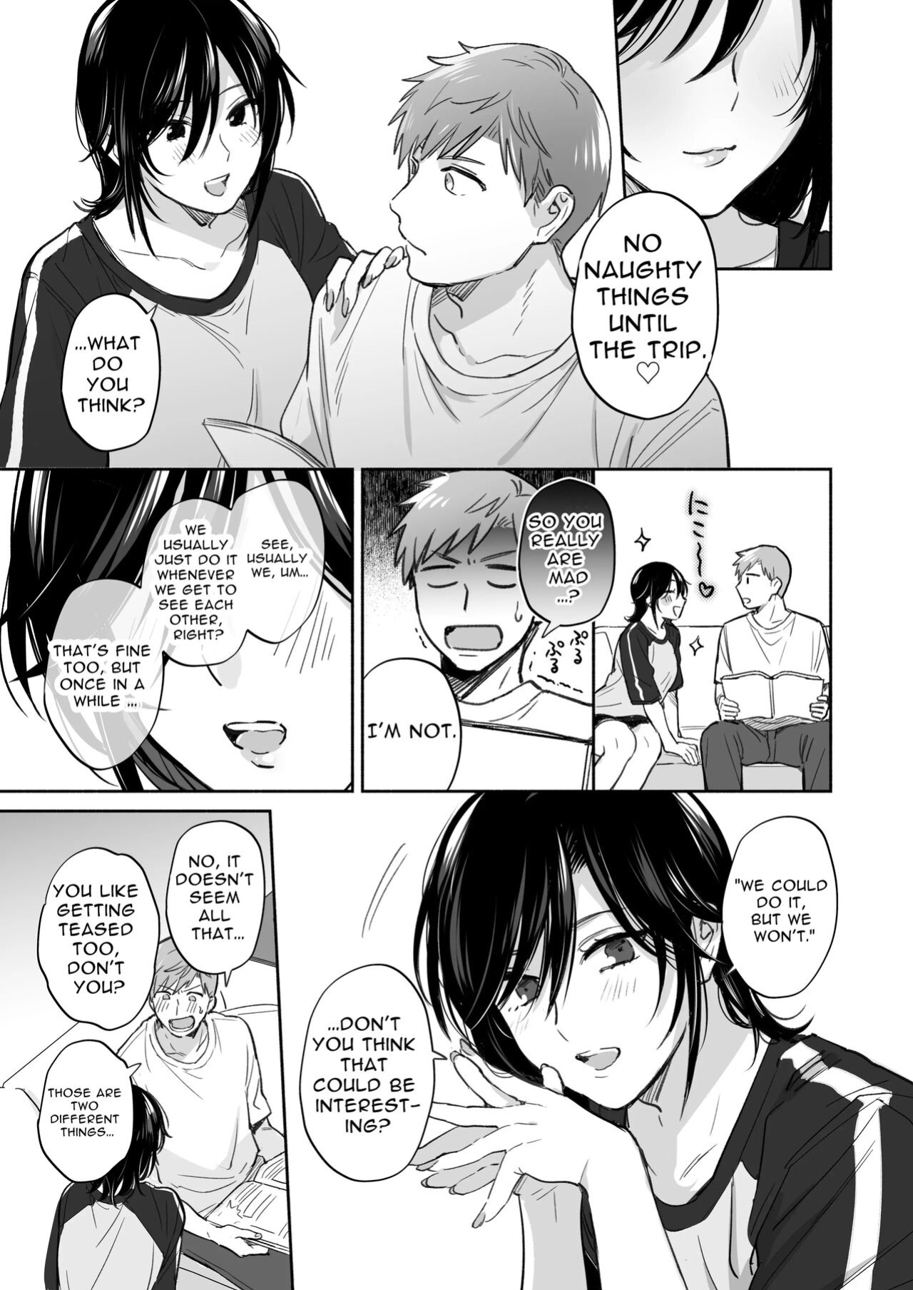 [Ura Alpaca Bokujou (Meeo)] Suki Araba Kareshi no Seiheki o Yugametai! ~Gaman Genkai!! Icha Love Onsen Ryokou~ | If I Have a Chance, I Want to Warp My Boyfriend's Fetishes! ~Lovey-dovey Trip to the Hotsprings~
