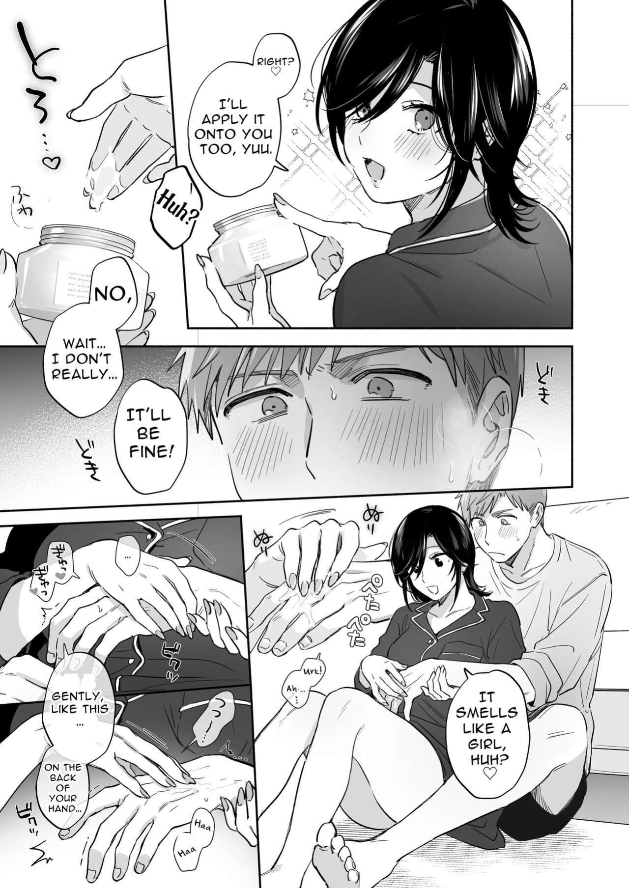 [Ura Alpaca Bokujou (Meeo)] Suki Araba Kareshi no Seiheki o Yugametai! ~Gaman Genkai!! Icha Love Onsen Ryokou~ | If I Have a Chance, I Want to Warp My Boyfriend's Fetishes! ~Lovey-dovey Trip to the Hotsprings~