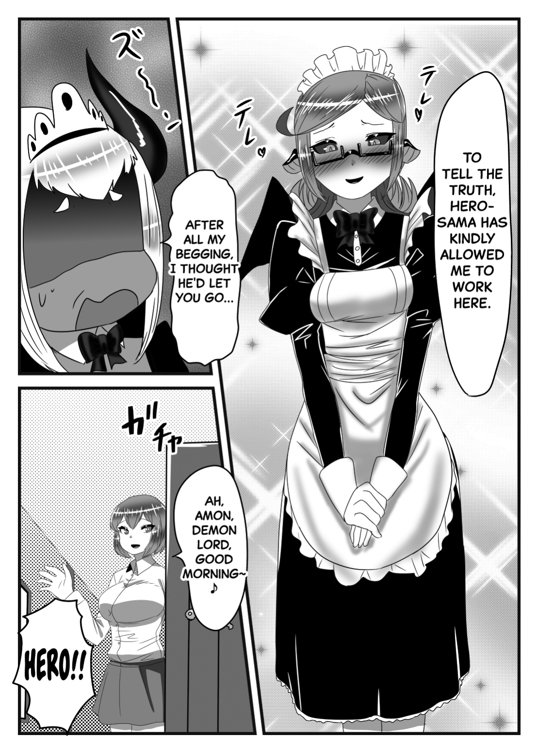 [Nitiniti Sowa (Apacchi)] Futanari Yuusha no Maou Rouraku 3 | The Futanari Hero's Allurement of The Demon Lord 3 [Black Grimoires]