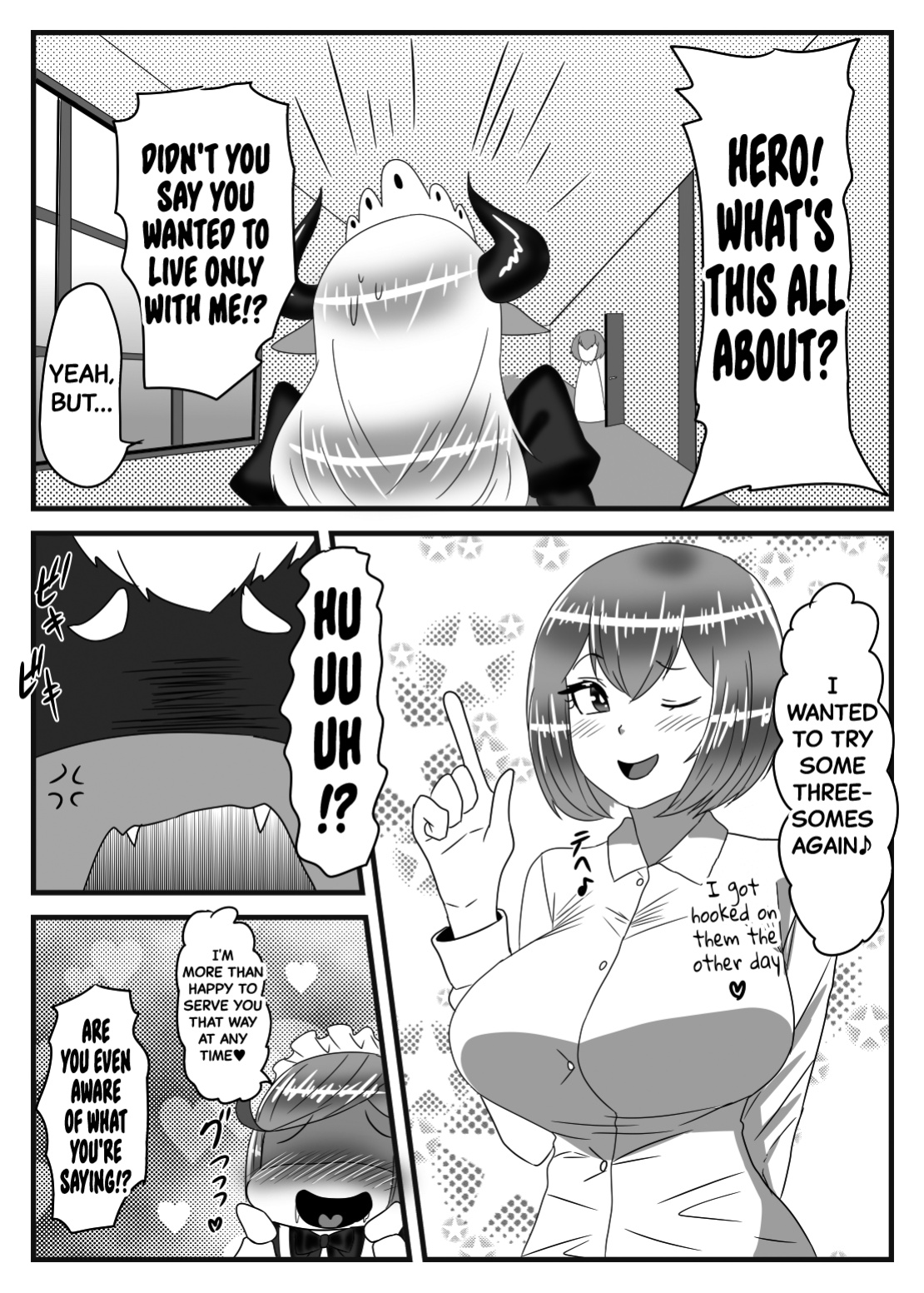 [Nitiniti Sowa (Apacchi)] Futanari Yuusha no Maou Rouraku 3 | The Futanari Hero's Allurement of The Demon Lord 3 [Black Grimoires]