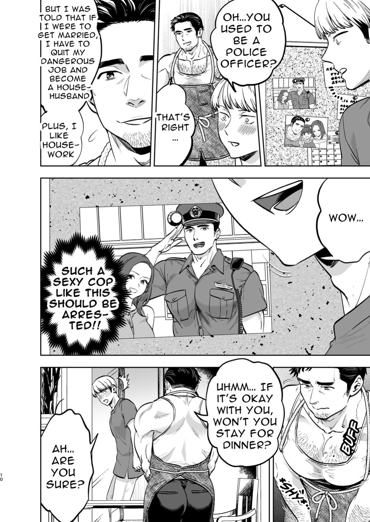 [Kyokoukou (Motika)] ​​Tonari no Oji-san | The Hubby Next Door