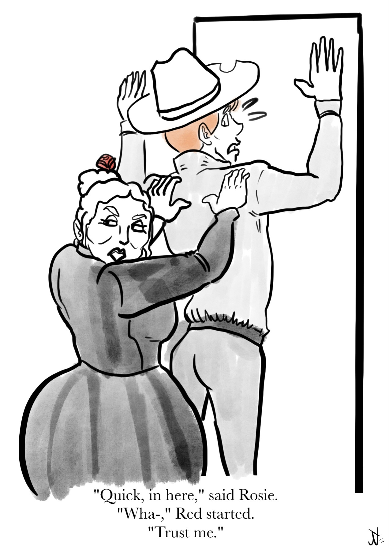 [Jo Nothing] The Ballad of Scaredy-Cat Red (complete)