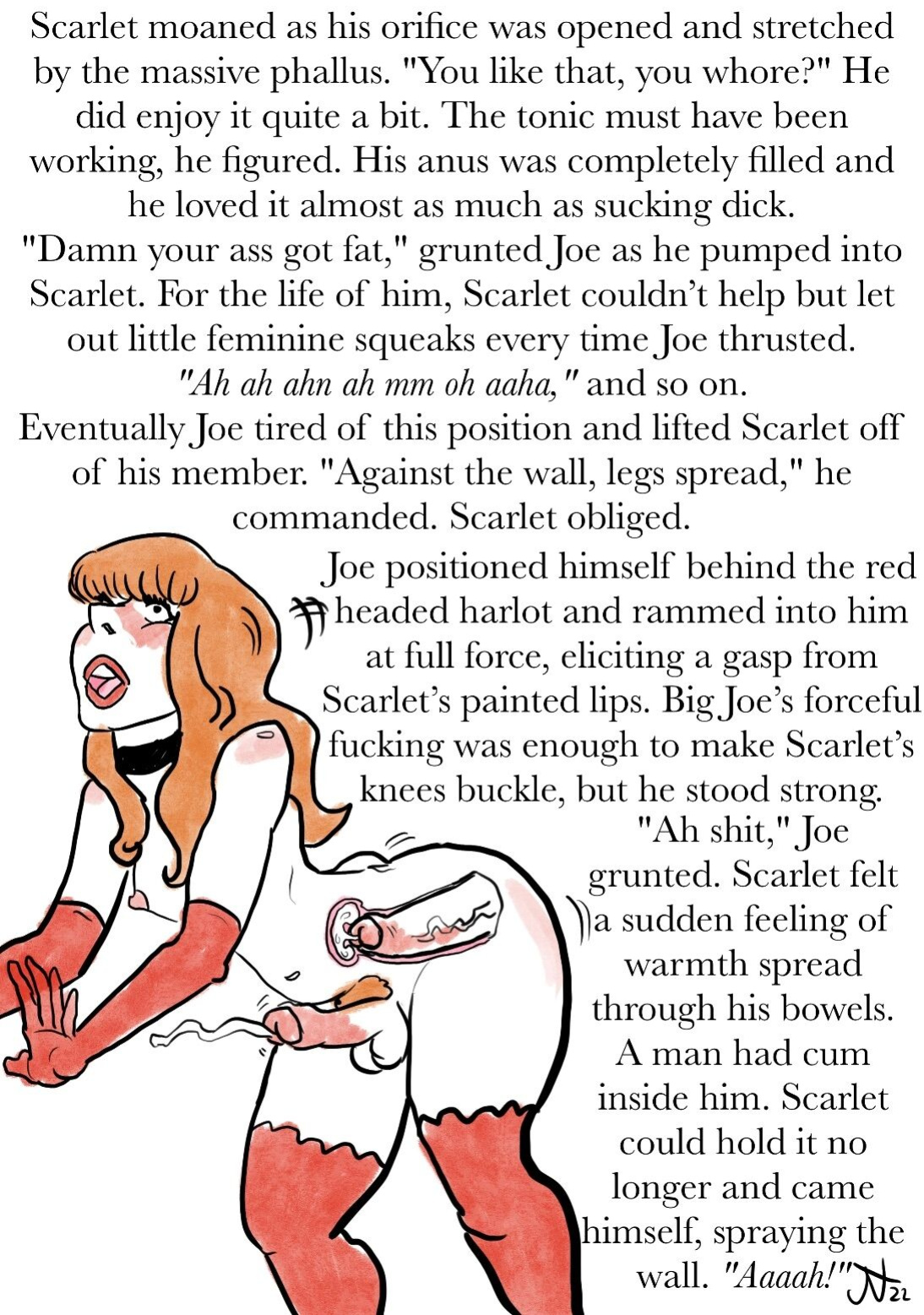 [Jo Nothing] The Ballad of Scaredy-Cat Red (complete)