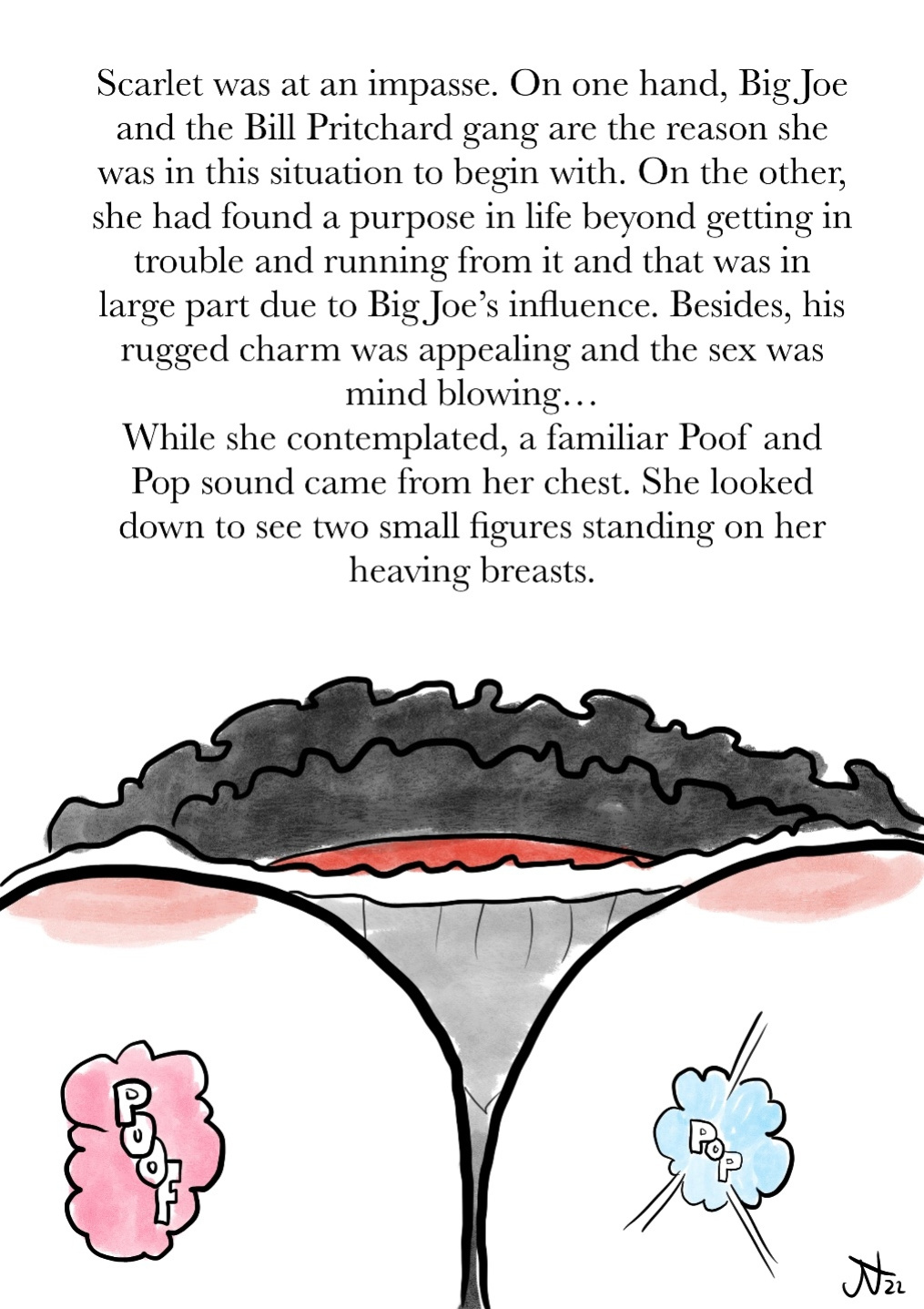 [Jo Nothing] The Ballad of Scaredy-Cat Red (complete)