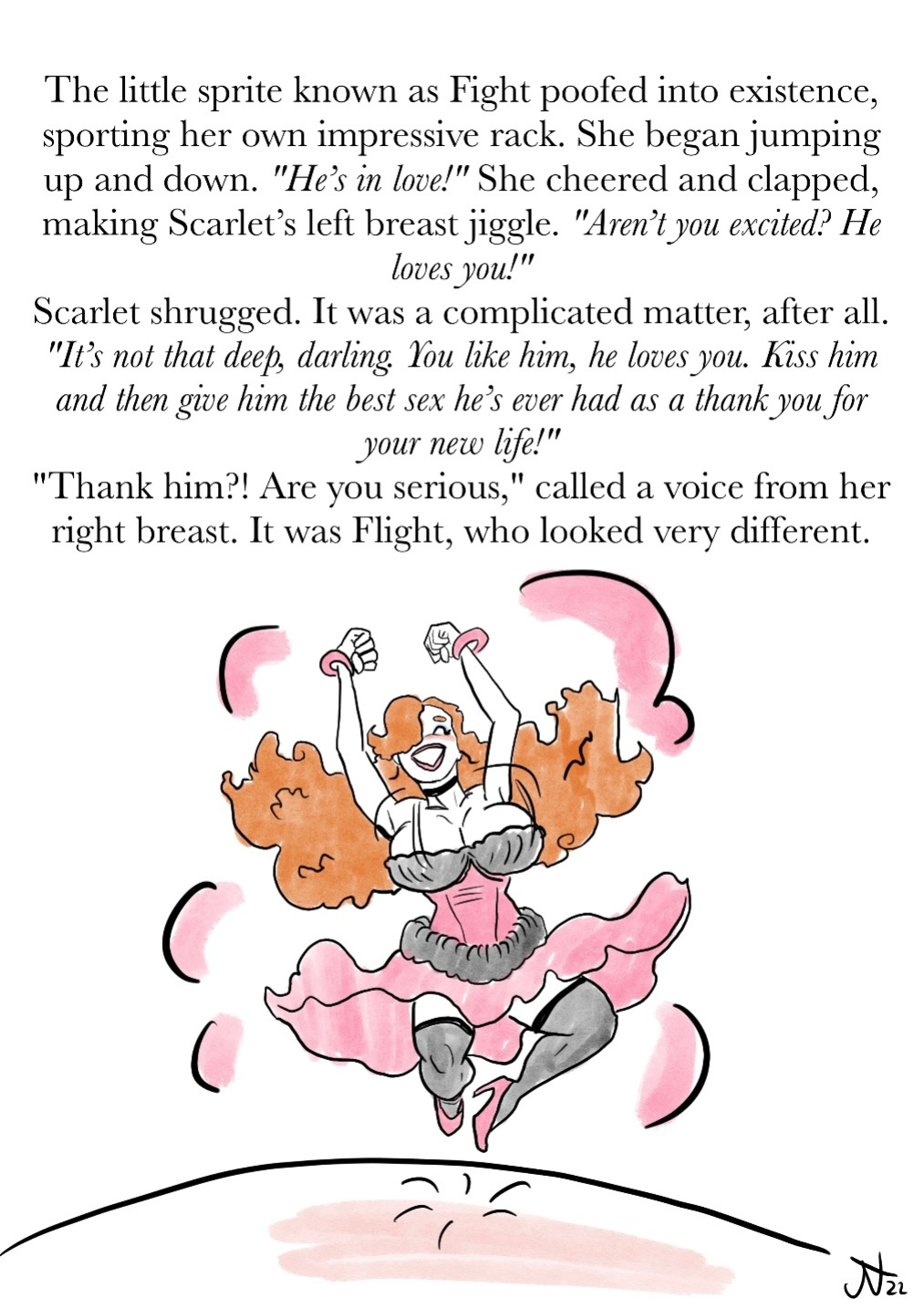 [Jo Nothing] The Ballad of Scaredy-Cat Red (complete)