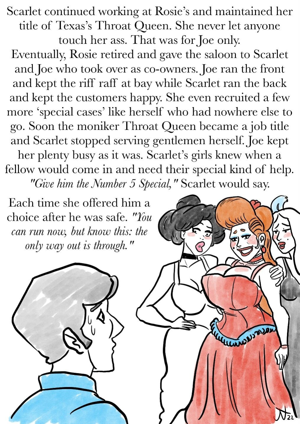 [Jo Nothing] The Ballad of Scaredy-Cat Red (complete)