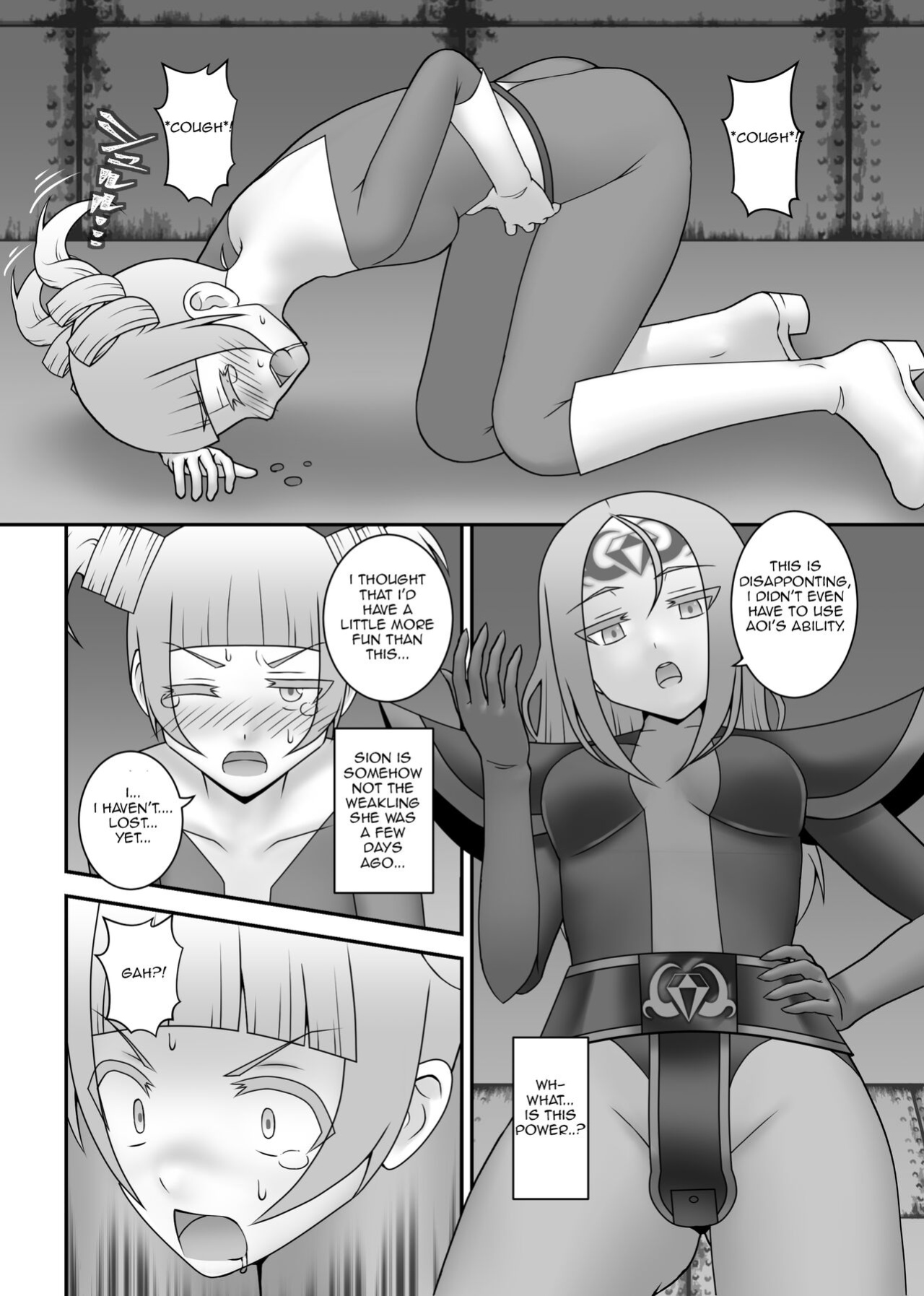 [STUDIO HP+ (IceLee)] Teisou Sentai Virginal Colors Ch.5 | Chastity Sentai Chaste Colors Ch. 5