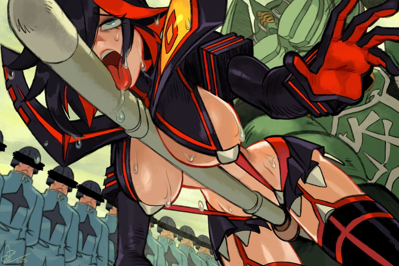 [Alex Ahad / O_8] Ryuko's Defeat | Full Image Set! (Patreon)