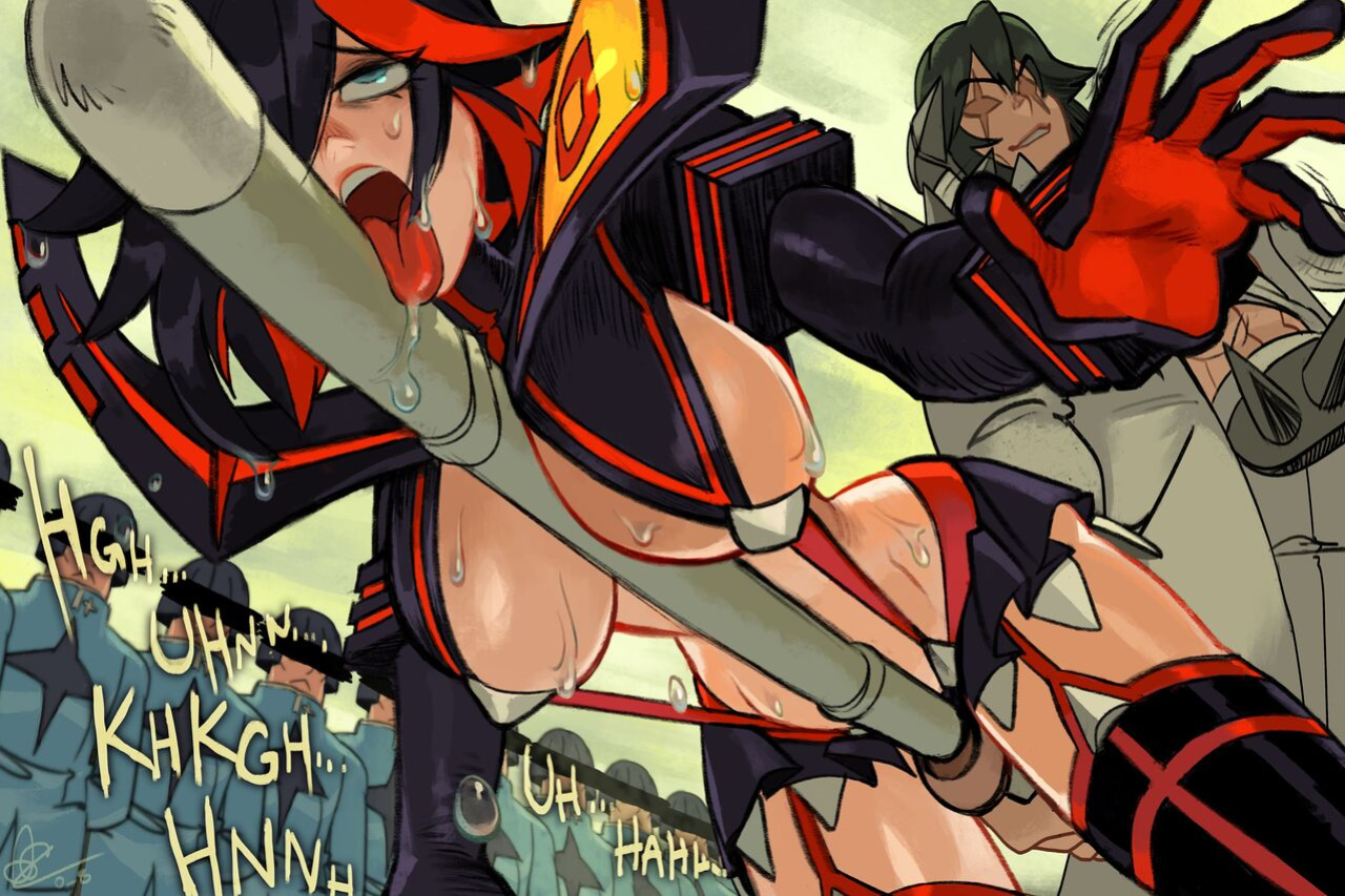 [Alex Ahad / O_8] Ryuko's Defeat | Full Image Set! (Patreon)
