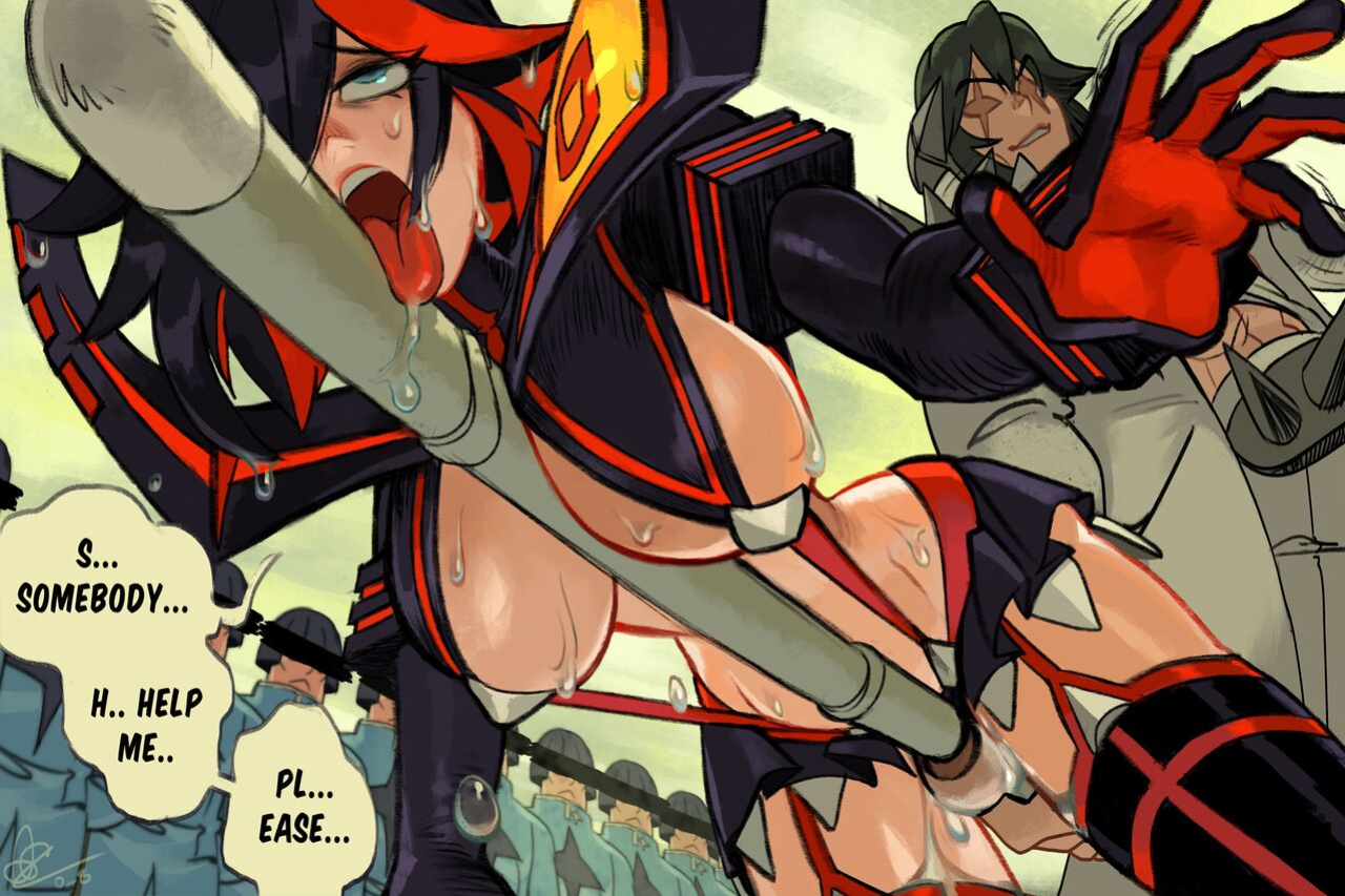 [Alex Ahad / O_8] Ryuko's Defeat | Full Image Set! (Patreon)