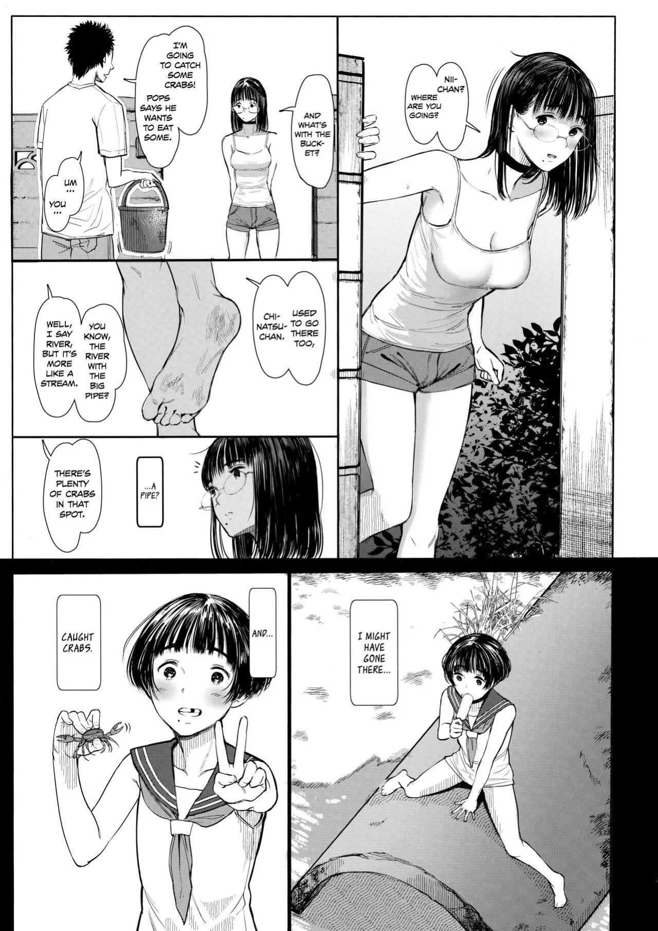 (C100) [Kuragamo (Tukinowagamo)] Tonari no Chinatsu-chan R 06 | Next Door's Chinatsu-chan R 06 [Team Koinaka + cutegyaruTL]