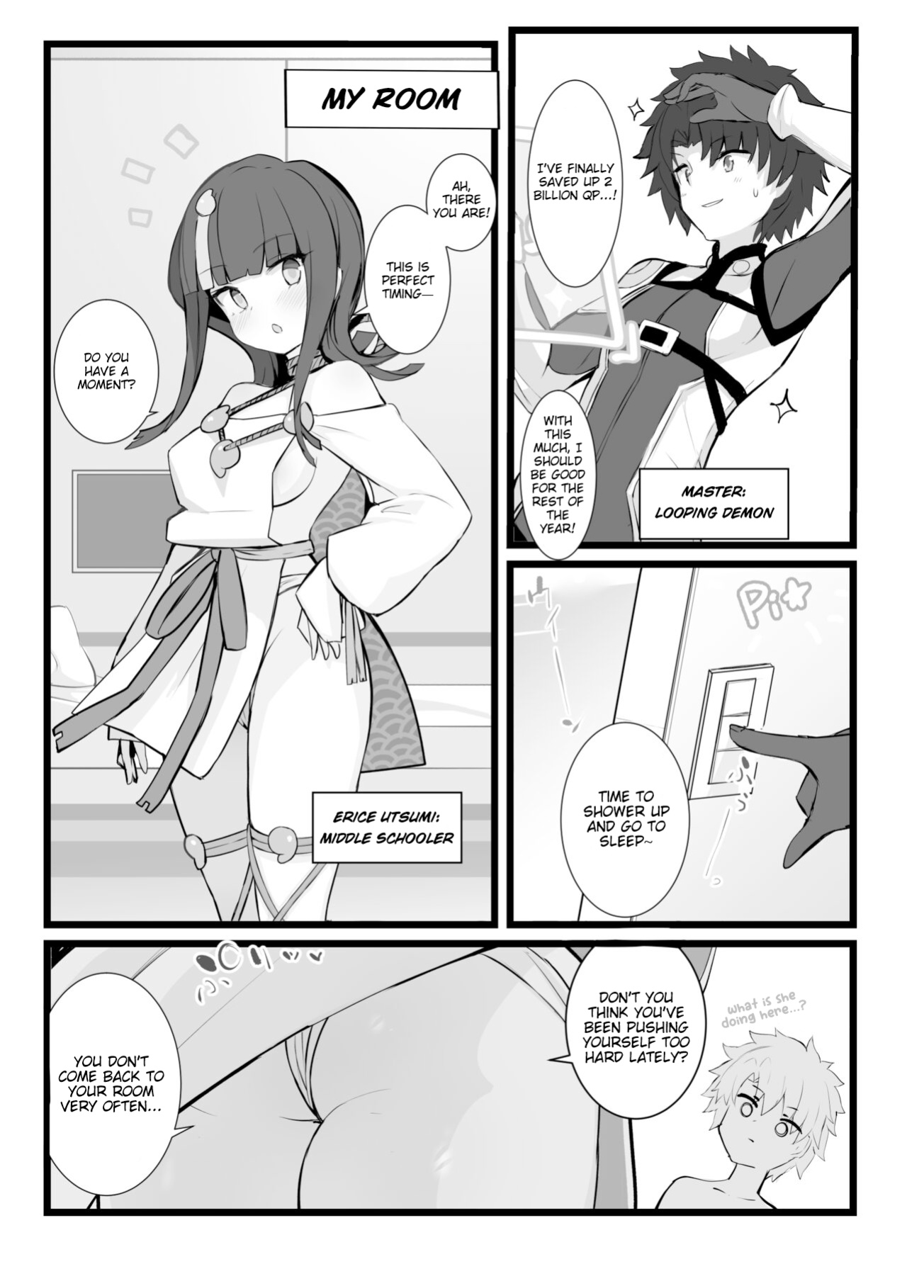 [Yakusoku no Kaigansen (Yosai)] Erice-chan to Tokoton Chakui Ecchi Hon | Completely Erotic Dressup With Erice-chan (Fate/Grand Order) [Alvy]