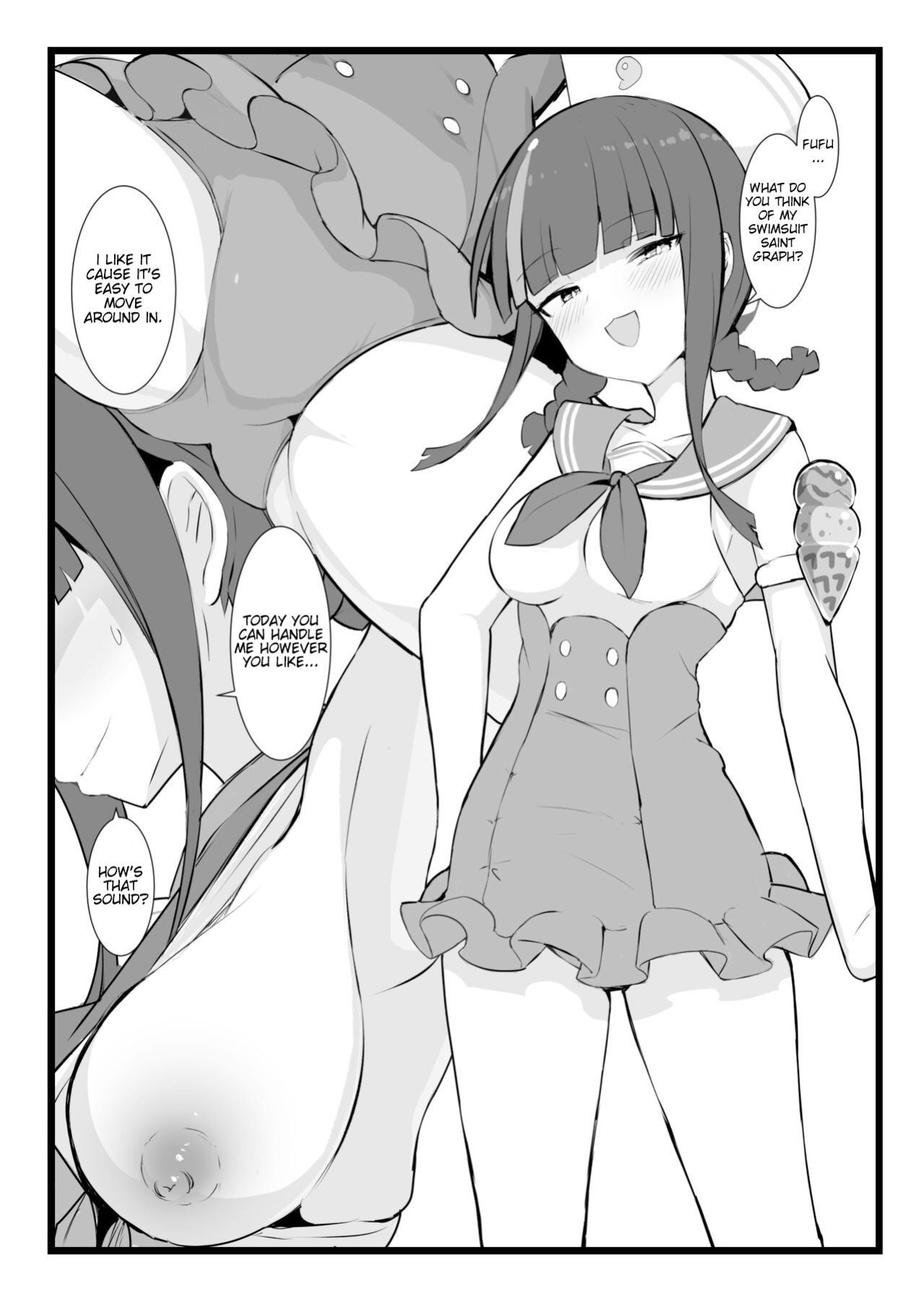 [Yakusoku no Kaigansen (Yosai)] Erice-chan to Tokoton Chakui Ecchi Hon | Completely Erotic Dressup With Erice-chan (Fate/Grand Order) [Alvy]