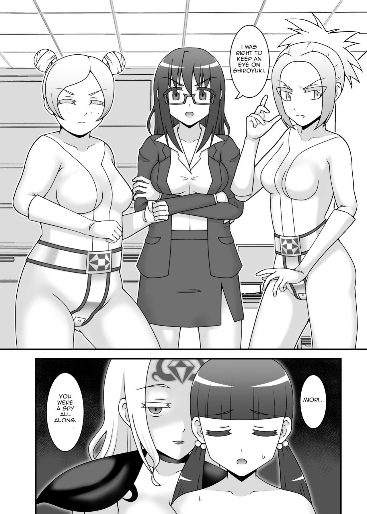 [STUDIO HP+ (IceLee)] Teisou Sentai Virginal Colors Ch.4 | Chastity Sentai Chaste Colors Ch. 4