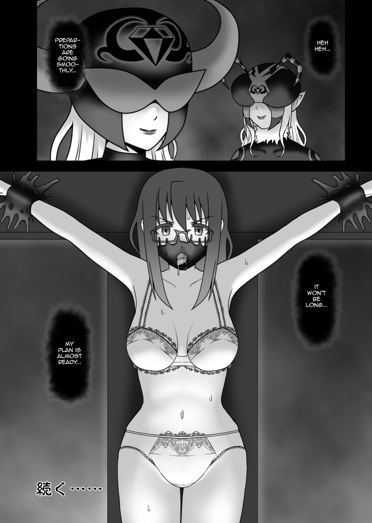 [STUDIO HP+ (IceLee)] Teisou Sentai Virginal Colors Ch.4 | Chastity Sentai Chaste Colors Ch. 4