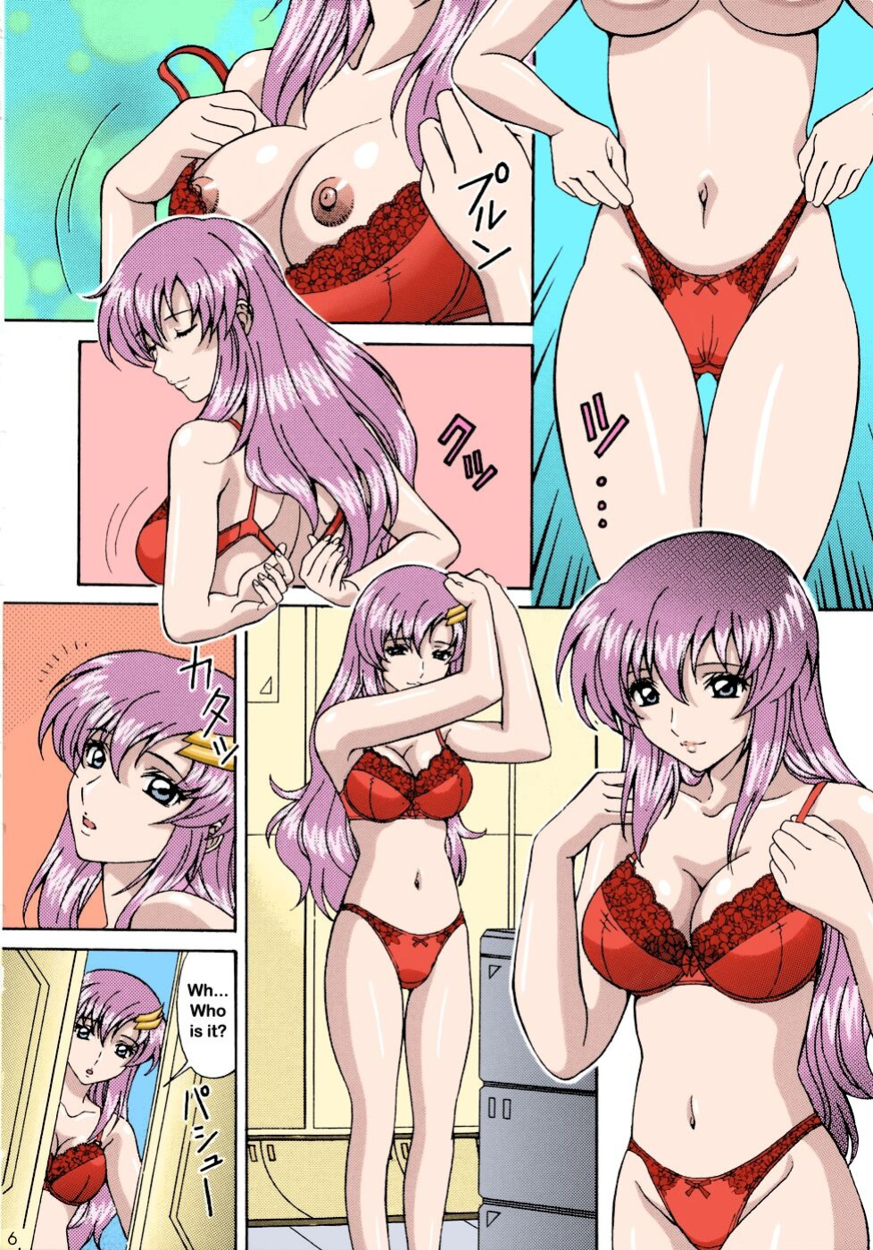(C70) [SHIMEKIRI SANPUNMAE (Tukimi Daifuku)] Ryoujoku Lacus | Assault Lacus (Gundam SEED Destiny) [SaHa Edited] [Rewrite] [forbidden seeker] [Colorized]