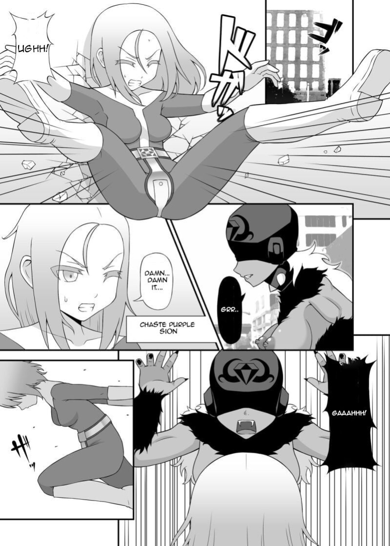 [STUDIO HP+ (IceLee)] Teisou Sentai Virginal Colors Ch.1 | Chastity Sentai Chaste Colors Ch.1