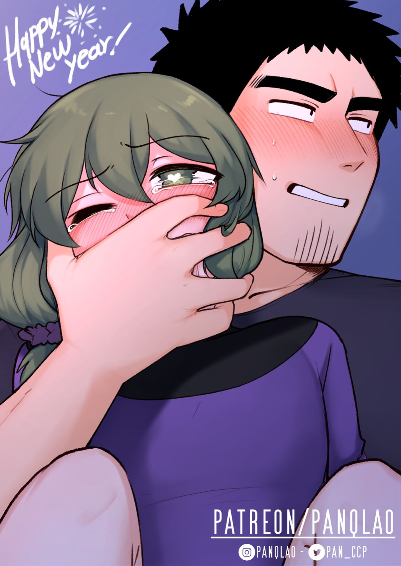 [PanQLAO] Happy New Year (My Senpai is Annoying! | Senpai ga Uzai Kouhai no Hanashi)