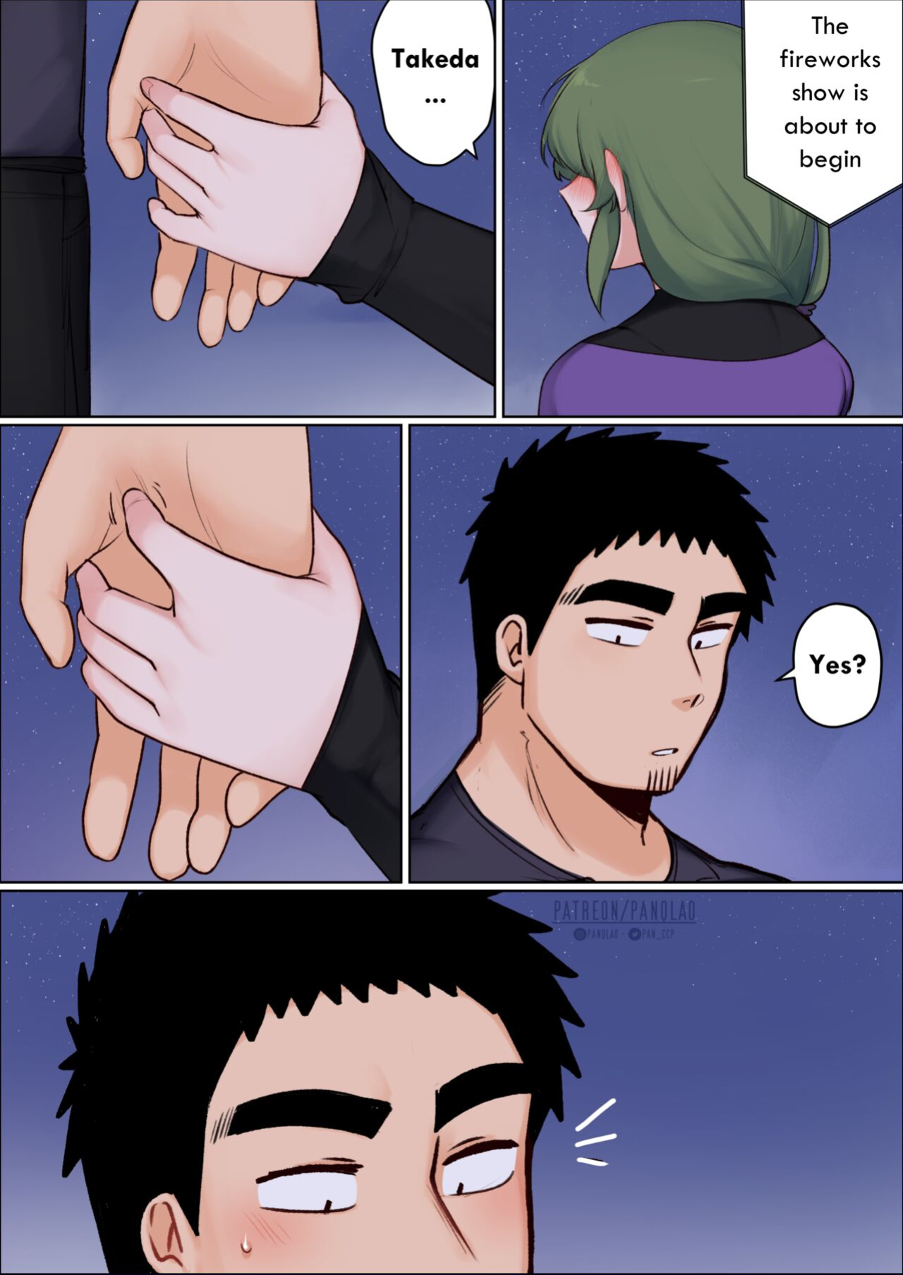 [PanQLAO] Happy New Year (My Senpai is Annoying! | Senpai ga Uzai Kouhai no Hanashi)