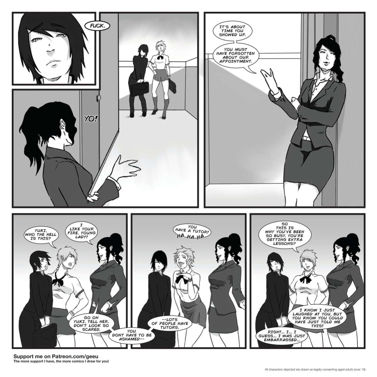 [GeeU] Yuki's Adventures - Issue 02