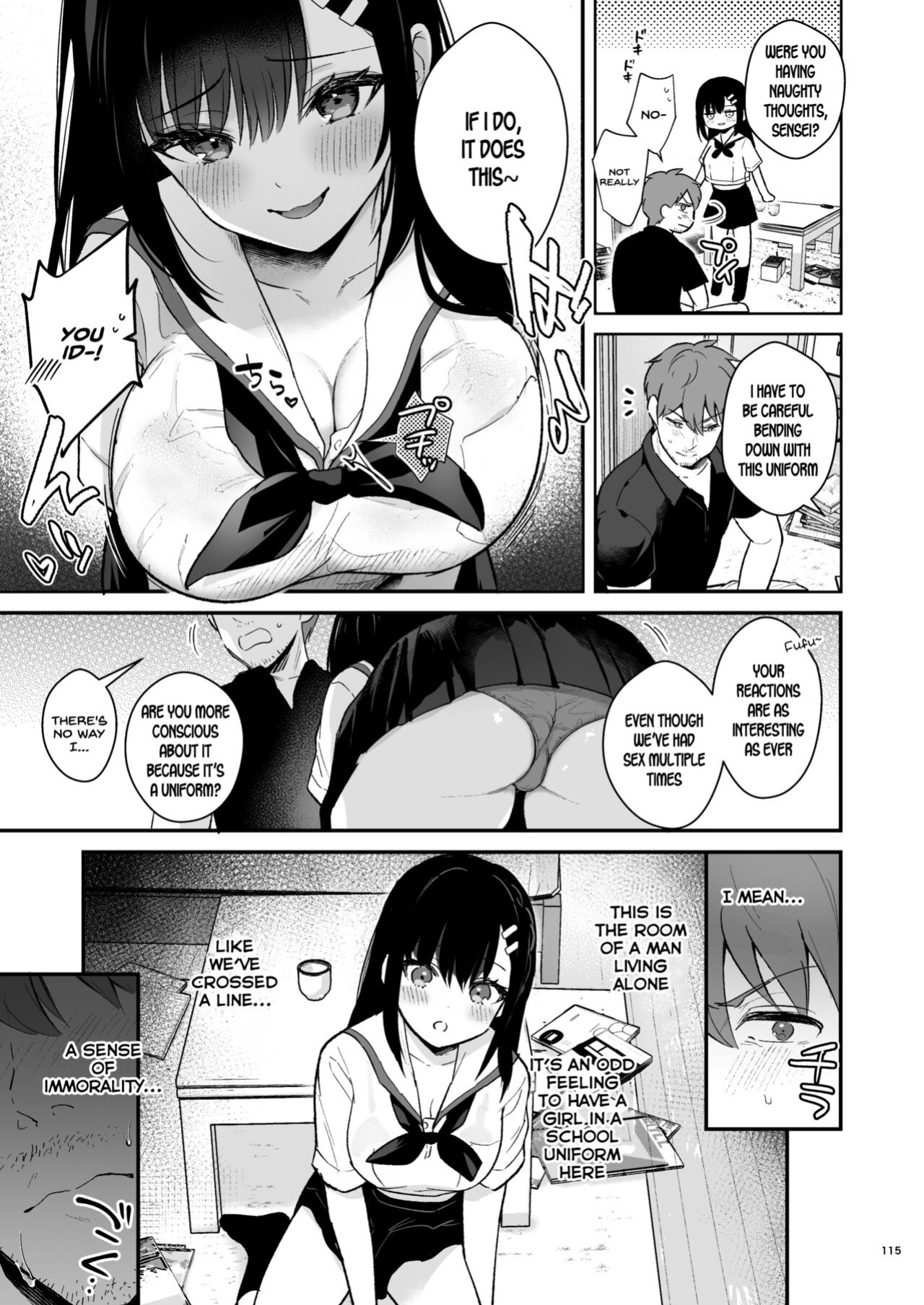 [Calm White (Mashiro Shirako)] Sensei, Sukidesu -Sensei × Oshiego Soushuuhen- [SDTLs]
