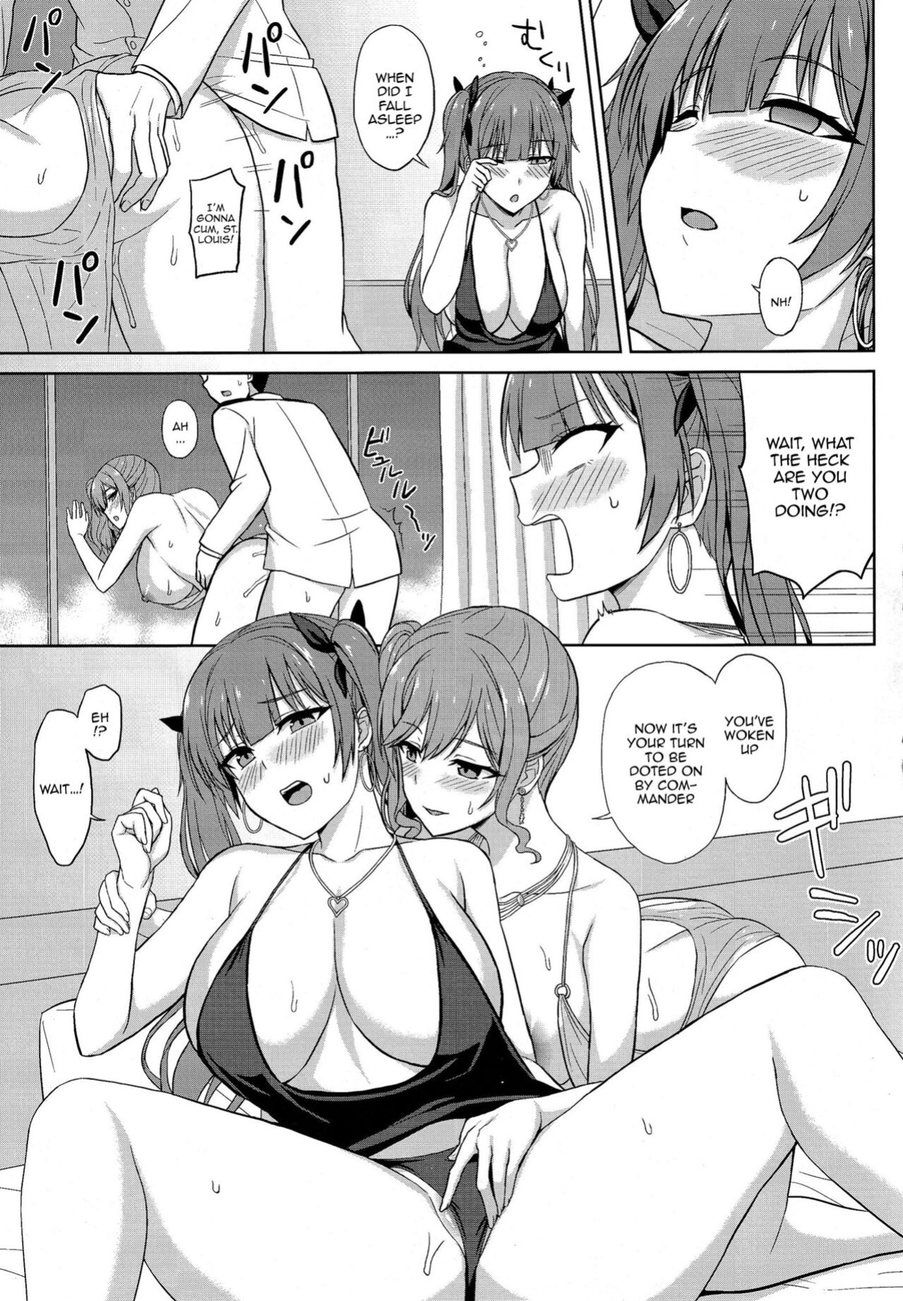 (C101) [Kaki no Tane (Summer)] Shinya no Union Party | The Late Night Union Party (Azur Lane)