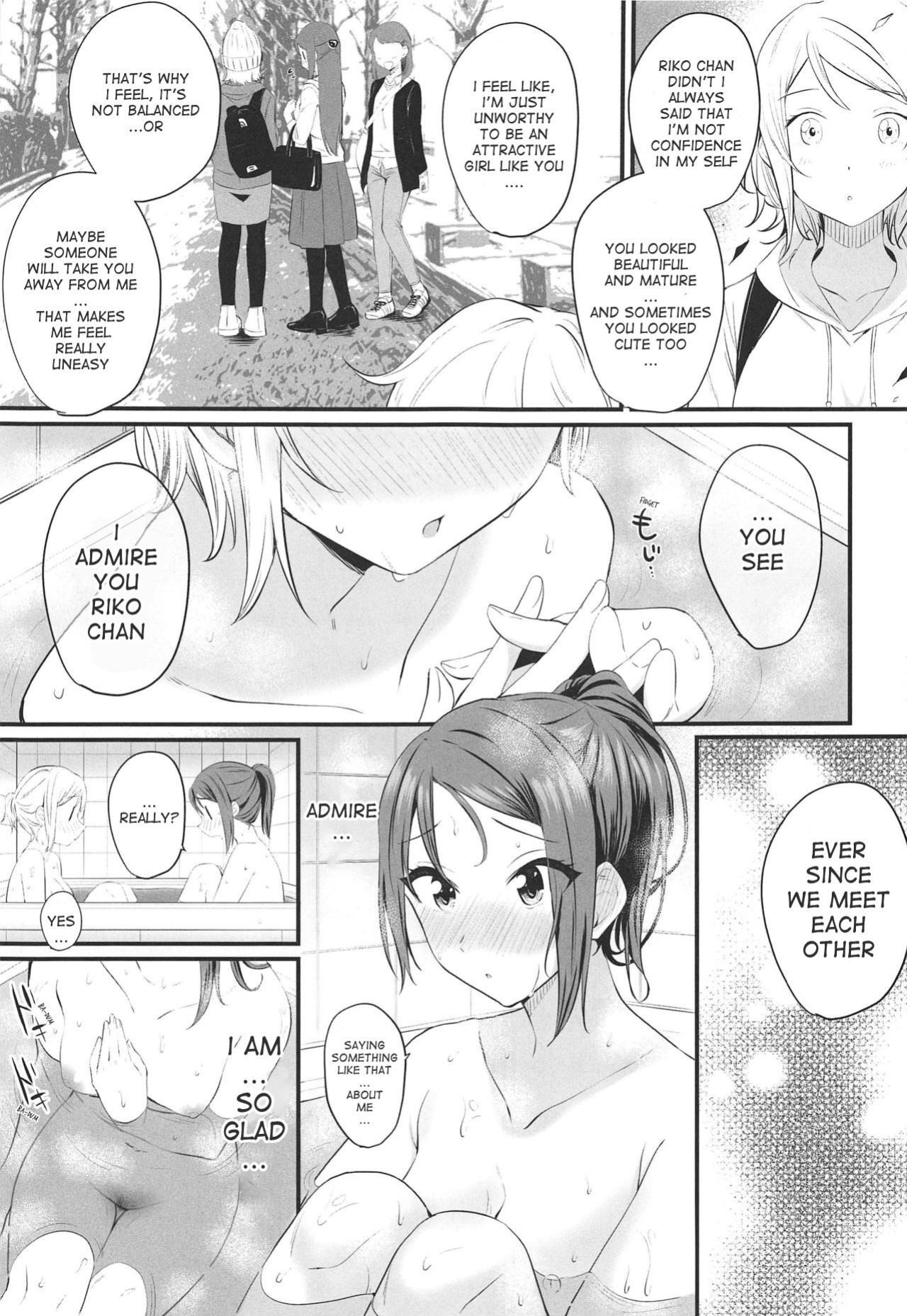 (Bokura no Love Live! 25) [Kitaku Jikan (Kitaku)] Yakimochi (A) Symmetry (Love Live! Sunshine!!) [KratzXD Translation]