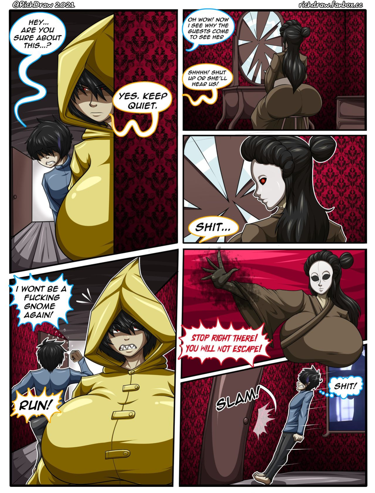 [RichDraw] My Lewd Little Nightmares (Complet)