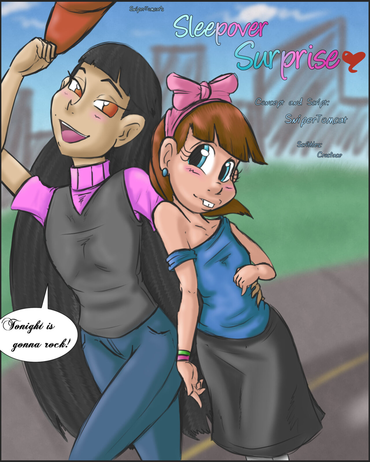 [Crocface] SniperTomcat's Sleepover Surprise (The Fairly Oddparents)