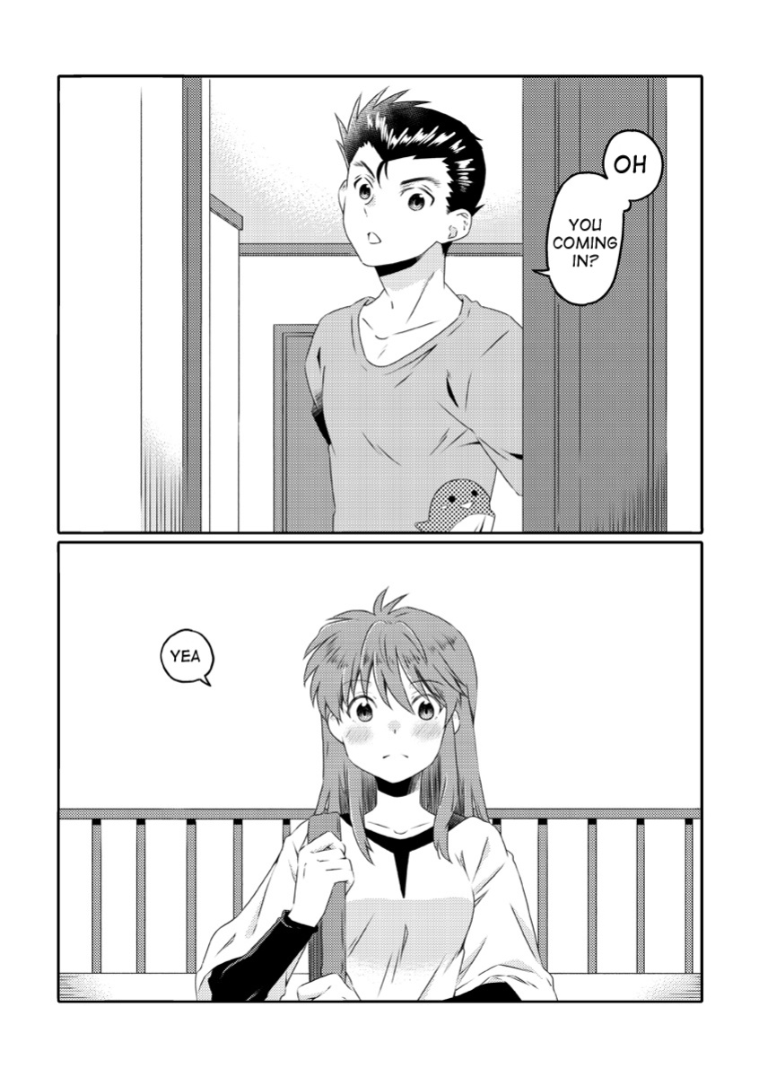 [Ichinichi Sanjou (Kamimiya)] Shinizokonai to Megami-sama (Yu Yu Hakusho) english yyh-reviva