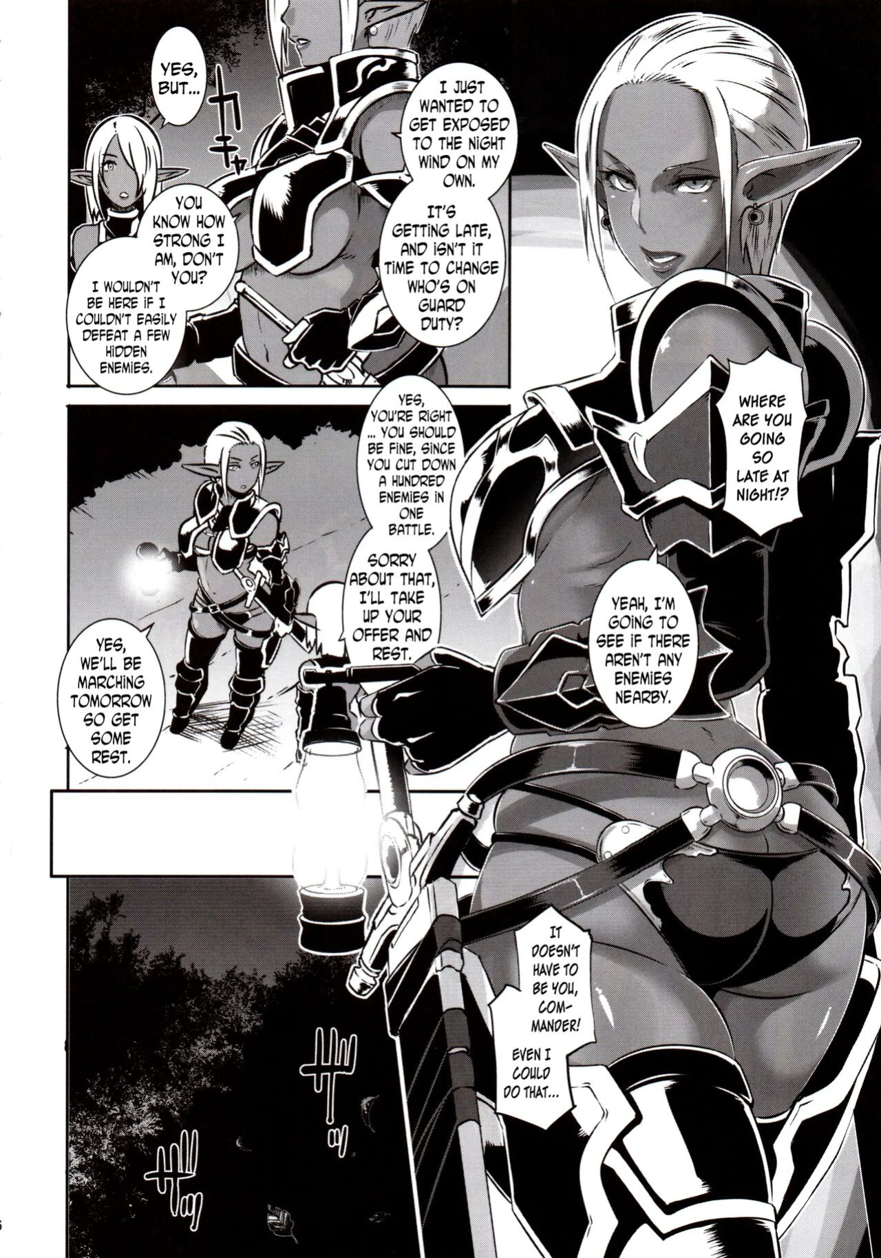 (C89) [EROQUIS! (Butcha-U)] DARK ELF vs ALIEN [N04h]
