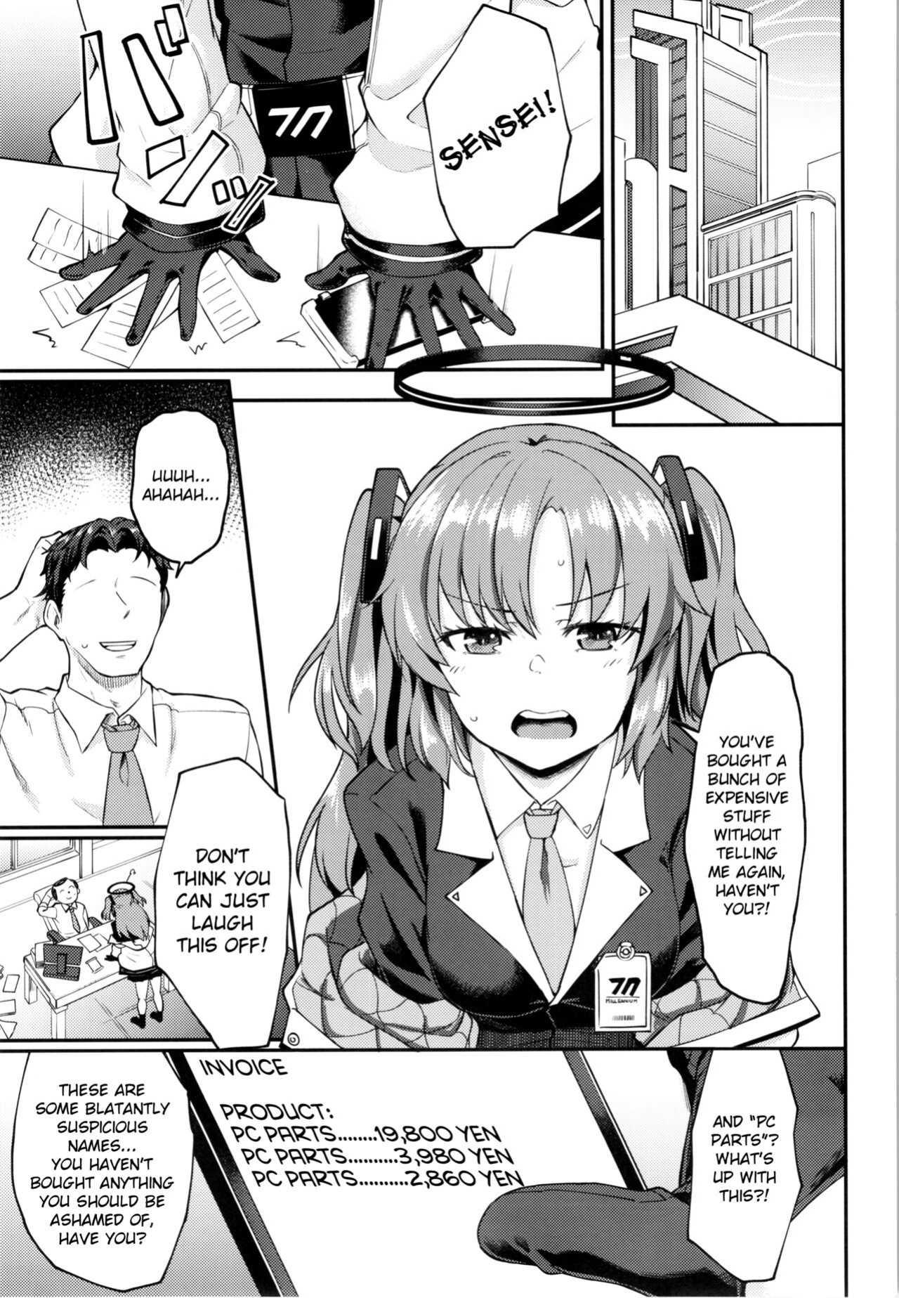 (C101) [Hx3I (Hirano Kawajuu)] Blue Ana! Yuuka Hen (Blue Archive) [Douzo Lad Translations]
