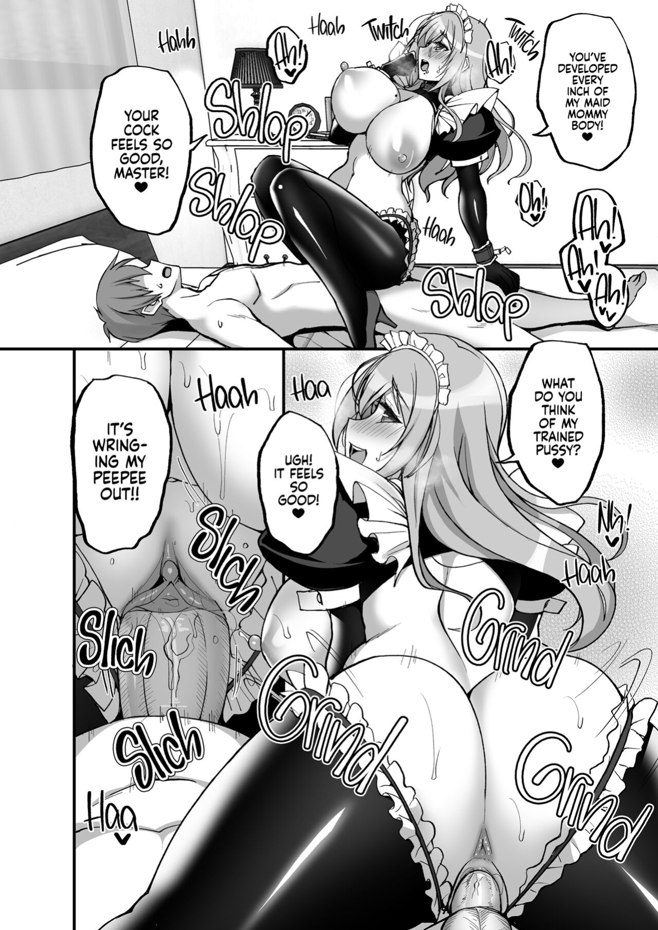 [Labomagi! (Takeda Aranobu)] Ecchi na Onee-san wa, Suki desu ka? 4 ~Tonari no Onee-san to Ikkagetsukan, Anata no Suki Ho | Do You Like Naughty Older Girls? 4: All You Can Fuck Sex for a Month With the Girls
