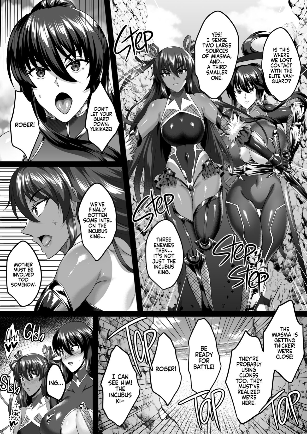 [Shouchuu MAC (Hozumi Kenji)] Shiranui Harami Ochi Ni | Shiranui's Impregnation 2 (Taimanin Yukikaze)