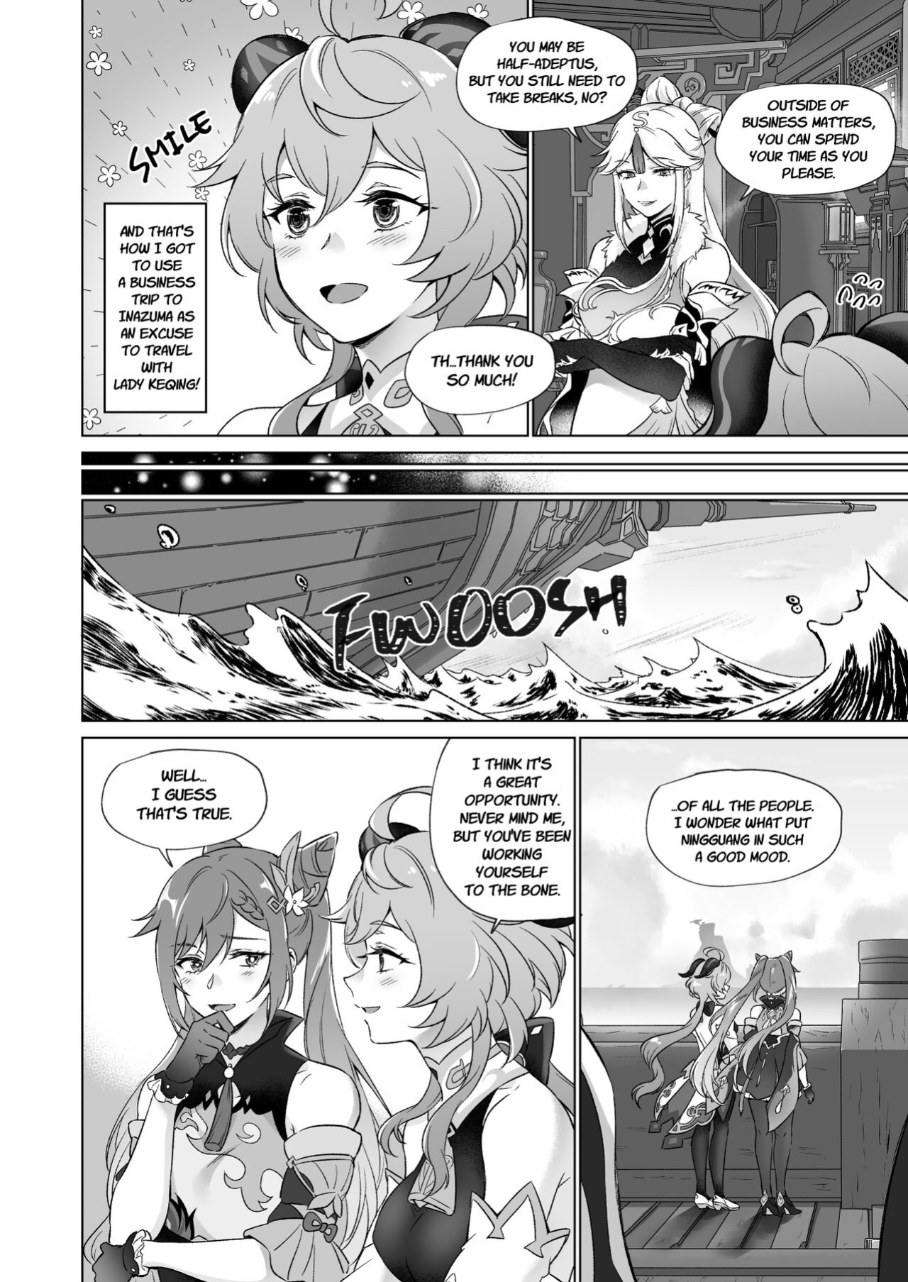 [World of Pure (Negom)] Liyuesbian Remedial Sex (Genshin Impact)