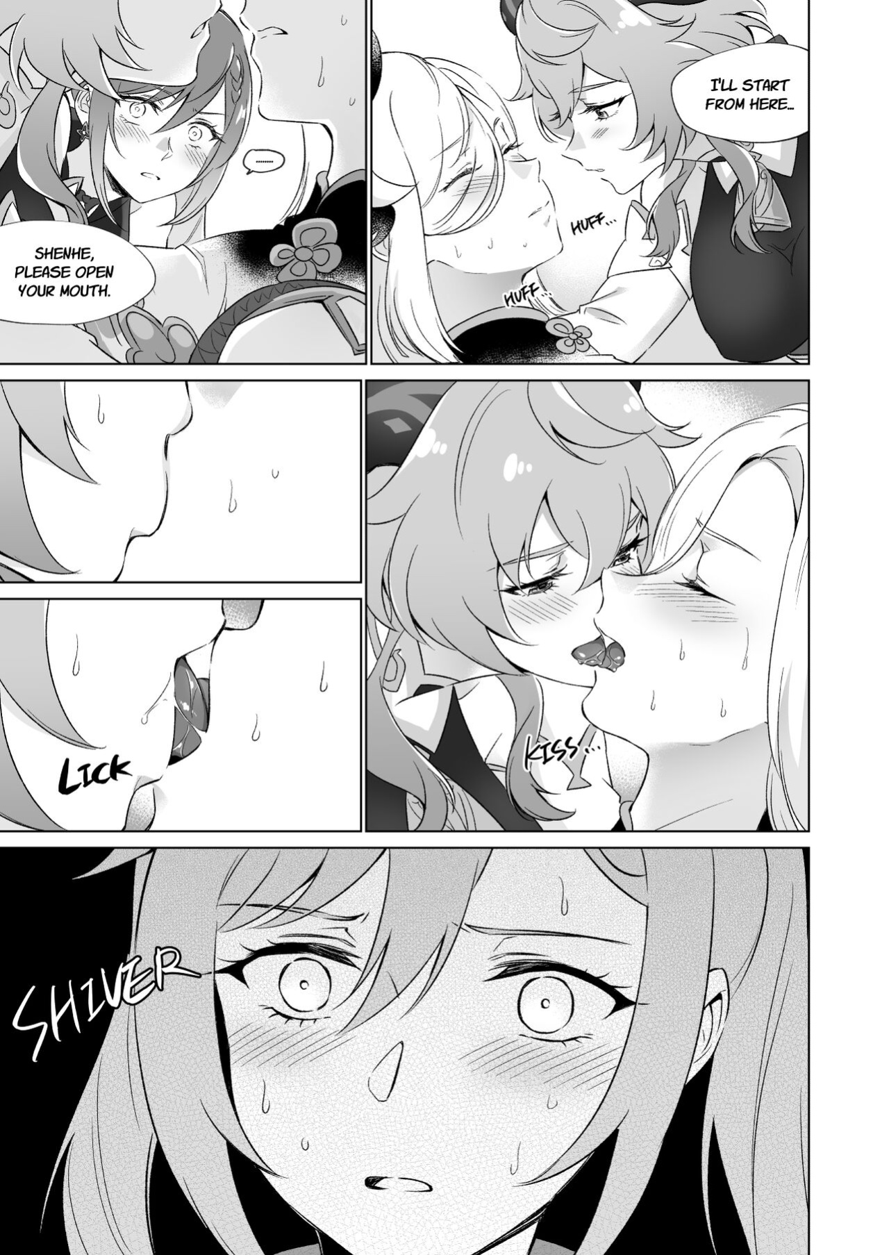 [World of Pure (Negom)] Liyuesbian Remedial Sex (Genshin Impact)