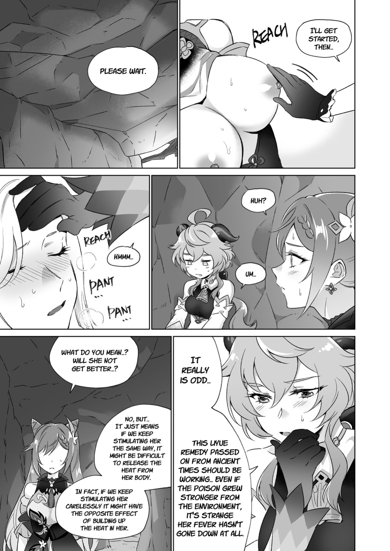 [World of Pure (Negom)] Liyuesbian Remedial Sex (Genshin Impact)