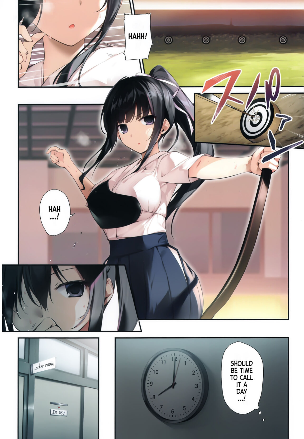 [KAROMIX (karory)] HAREM SUMMER -Seiso Bitch na Miko Senpai 2- [Team Rabu2]