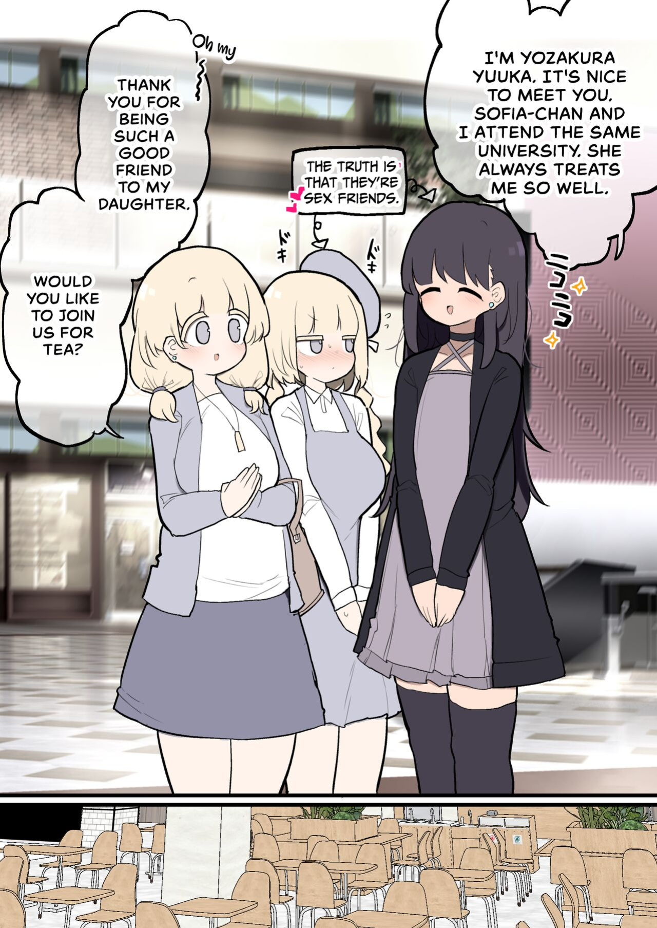 [Momomo] Futanari Ikemen Onnanoko Chinpo ni Meromero Sokuochi 38-sai Mama Manko