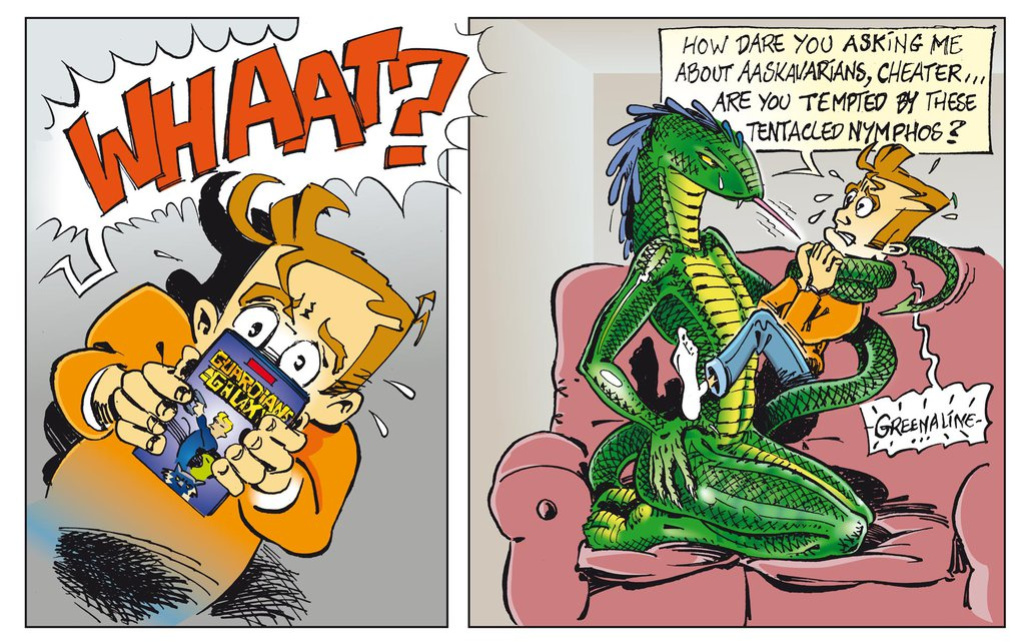 Greenaline Comics by Vladcorail