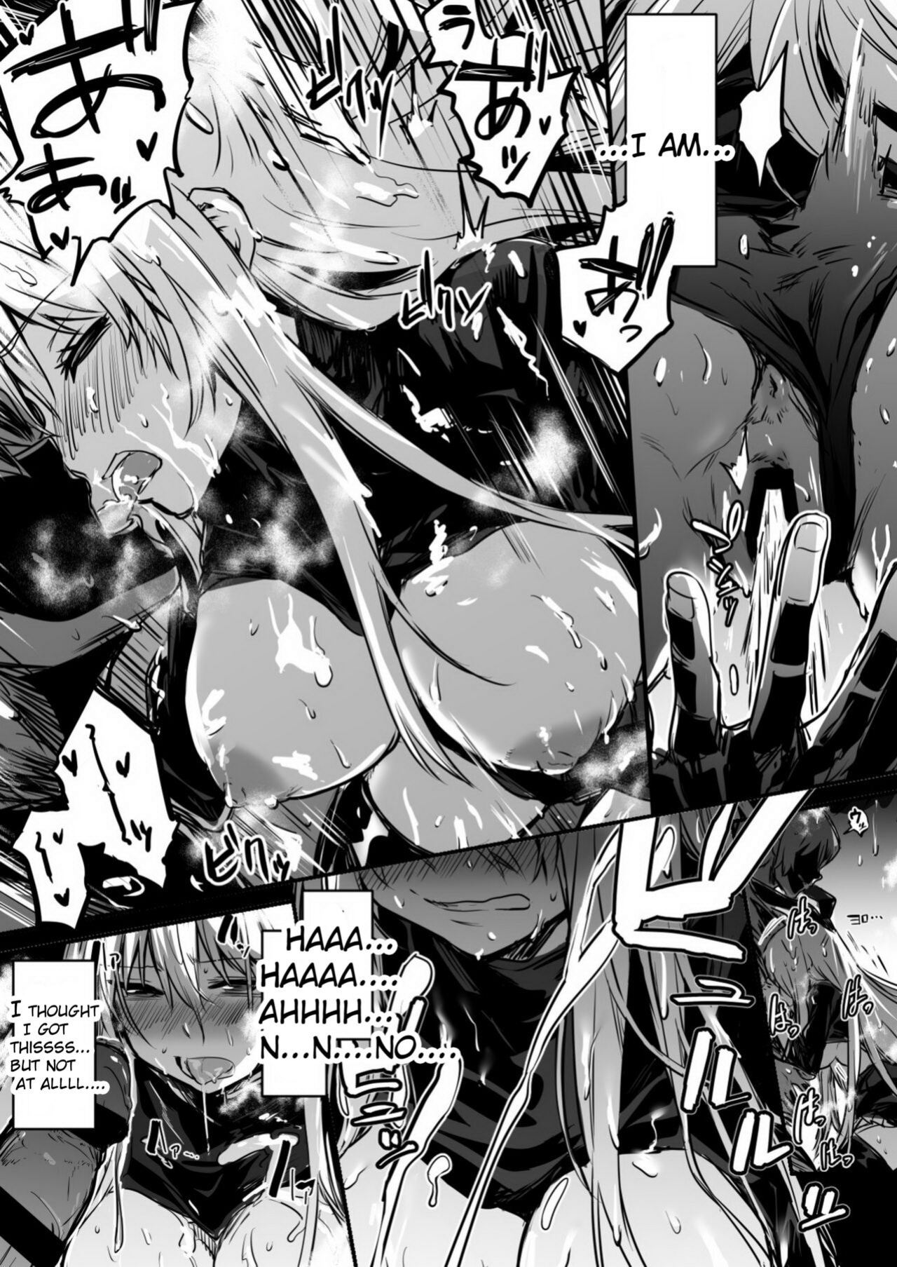 [Lefthand] Adventure-chan who got in heat while rescue a man on request in the dark pit mucus swamp[CT]