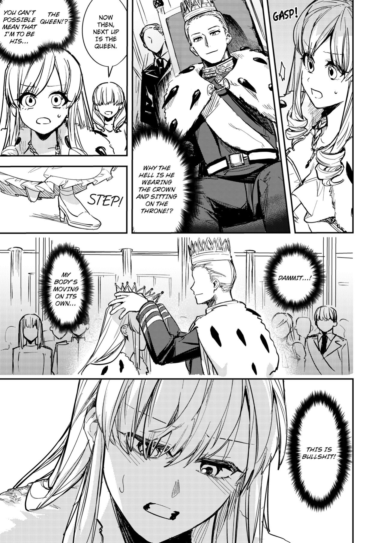 [TSF no F (Betty)] My Stolen Place ~Transformed From King to Queen~