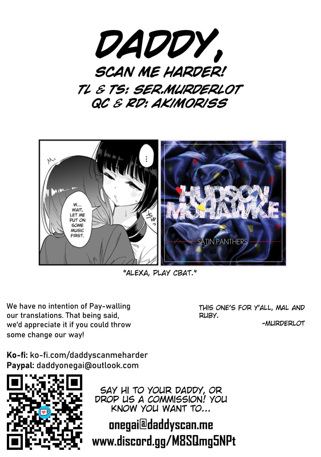[Burakuradou (Takeshisu)] Kyou Oya, Inai kara | My Parents Aren't Home Today, So... [Daddy Scan Me Harder!]