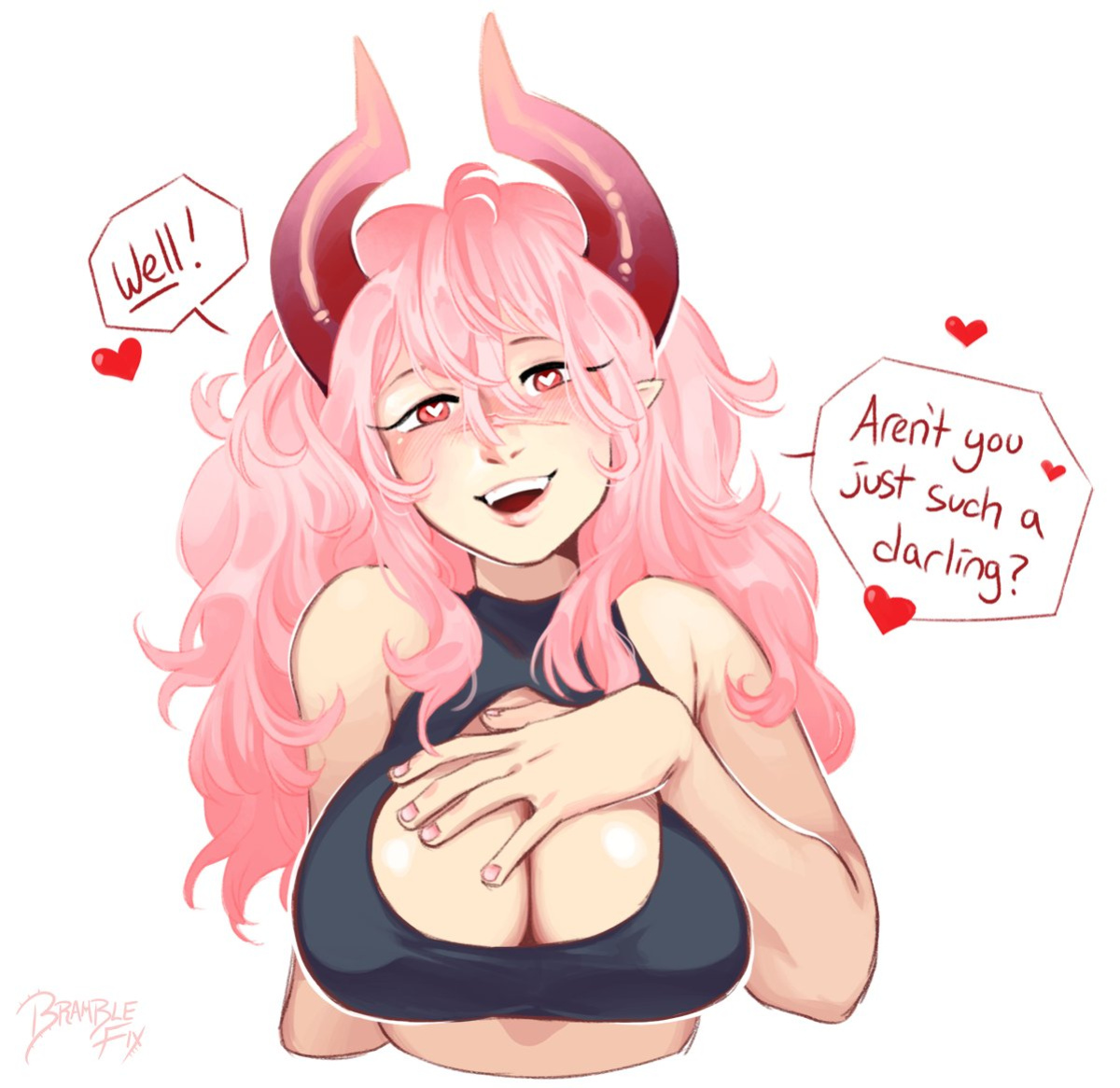 [Bramblefix] Tentacle Breeding Season + Lilica & Deirdre art