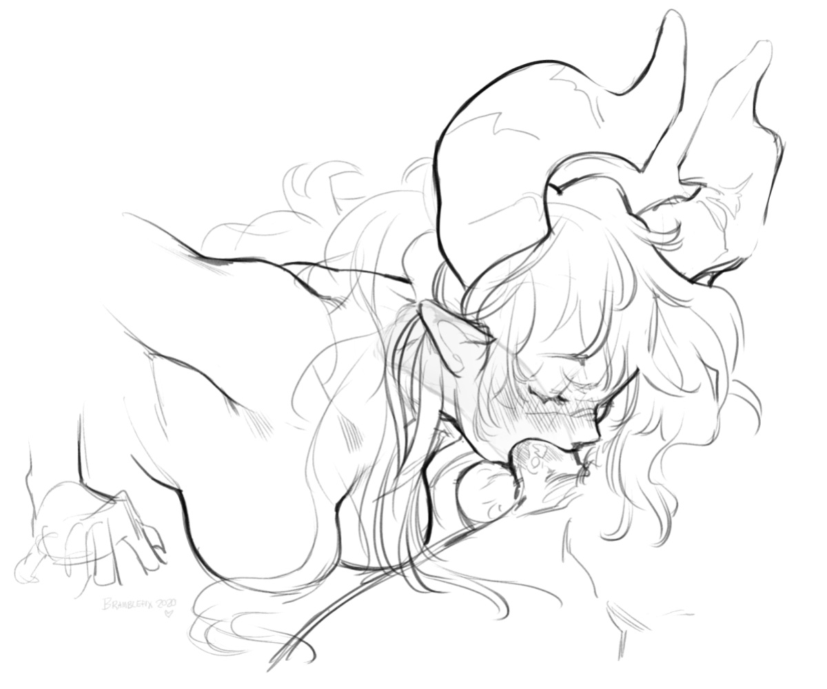 [Bramblefix] Tentacle Breeding Season + Lilica & Deirdre art