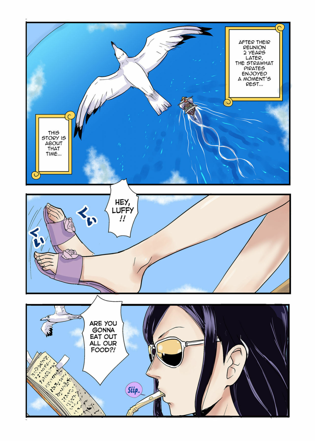 [Oukokusan (Kakutou Oukoku)] CHOP STICK (One Piece) [Mant]